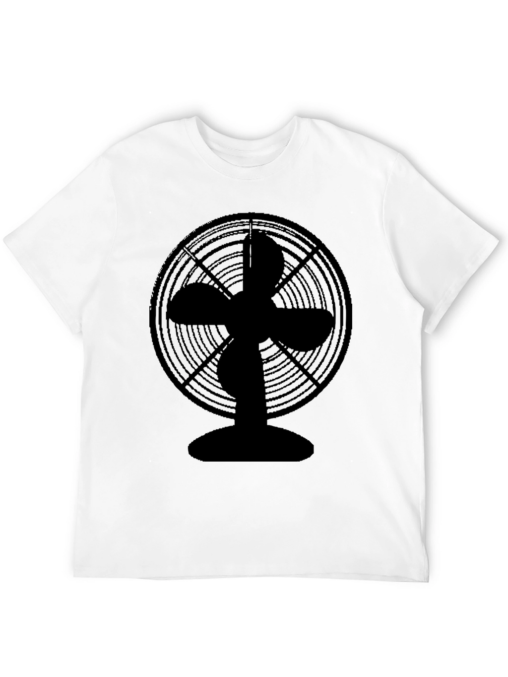 Retro Fan Graphic T-Shirt - Cool & Casual