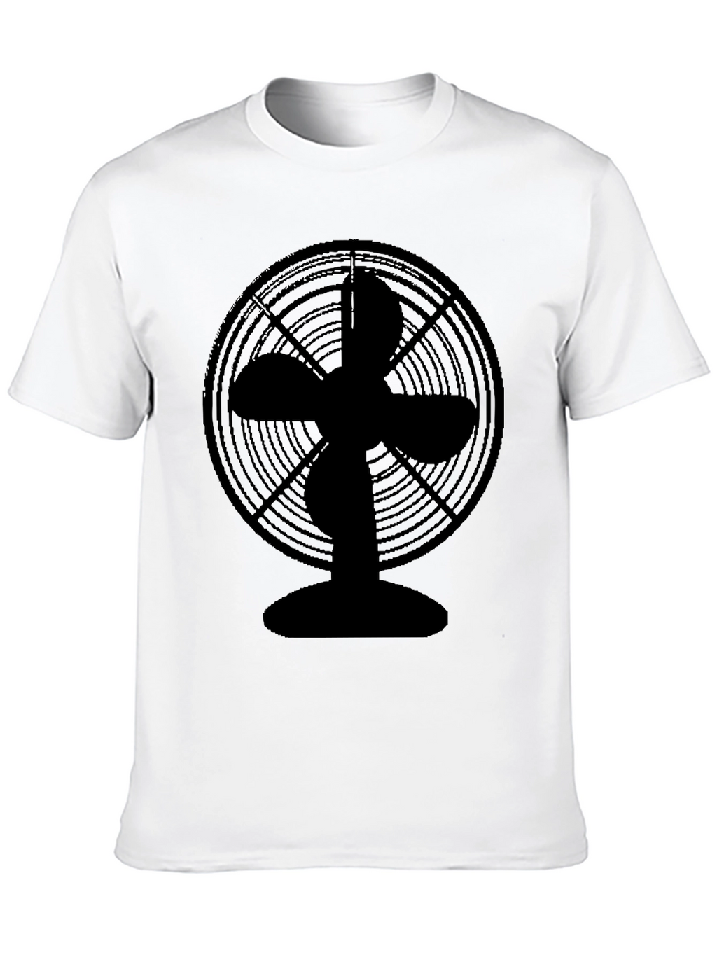Retro Fan Graphic T-Shirt - Cool & Casual