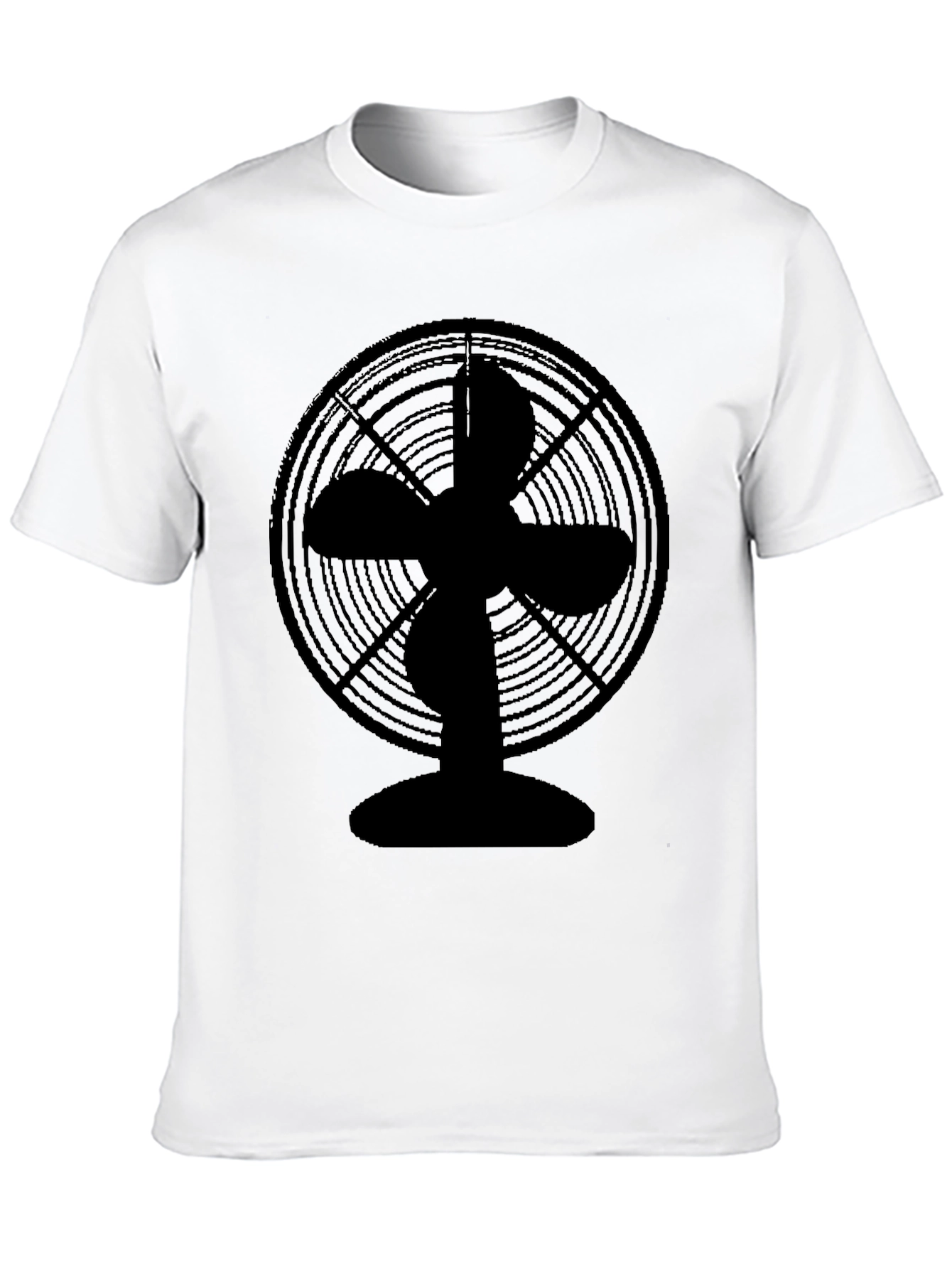 Retro Fan Graphic T-Shirt - Cool & Casual