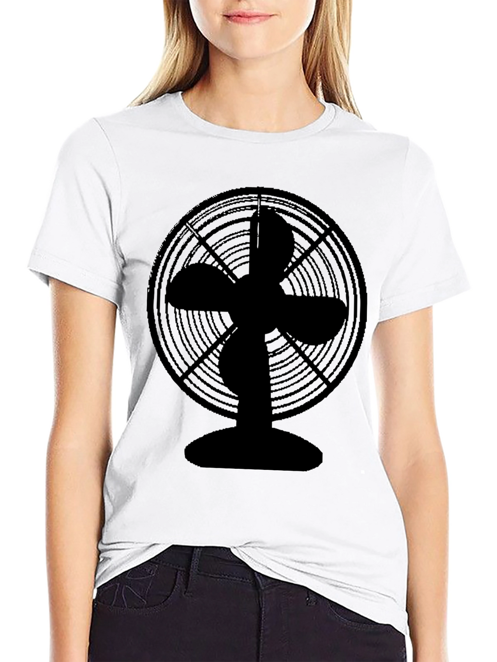 Retro Fan Graphic T-Shirt - Cool & Casual