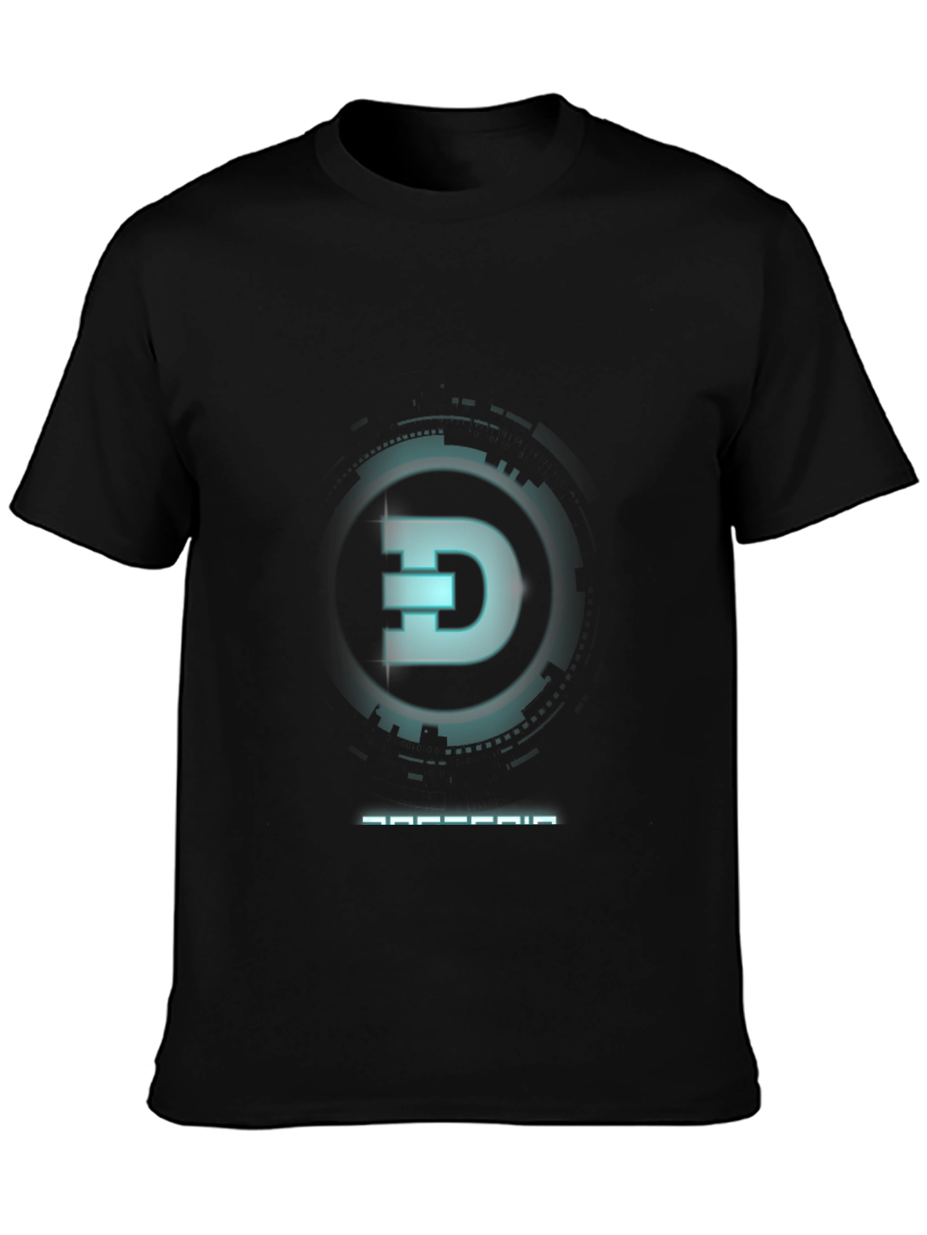 Cyber Dogecoin T-Shirt: Modern Crypto Style