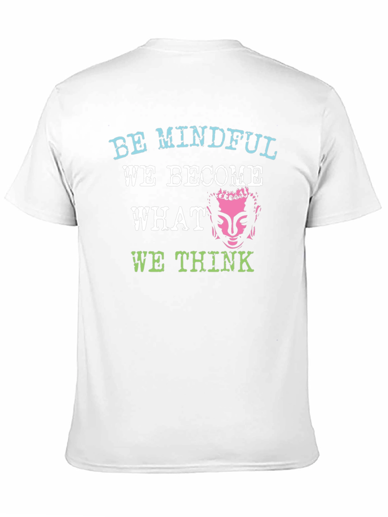 Mindful Buddha Graphic T-Shirt - Black