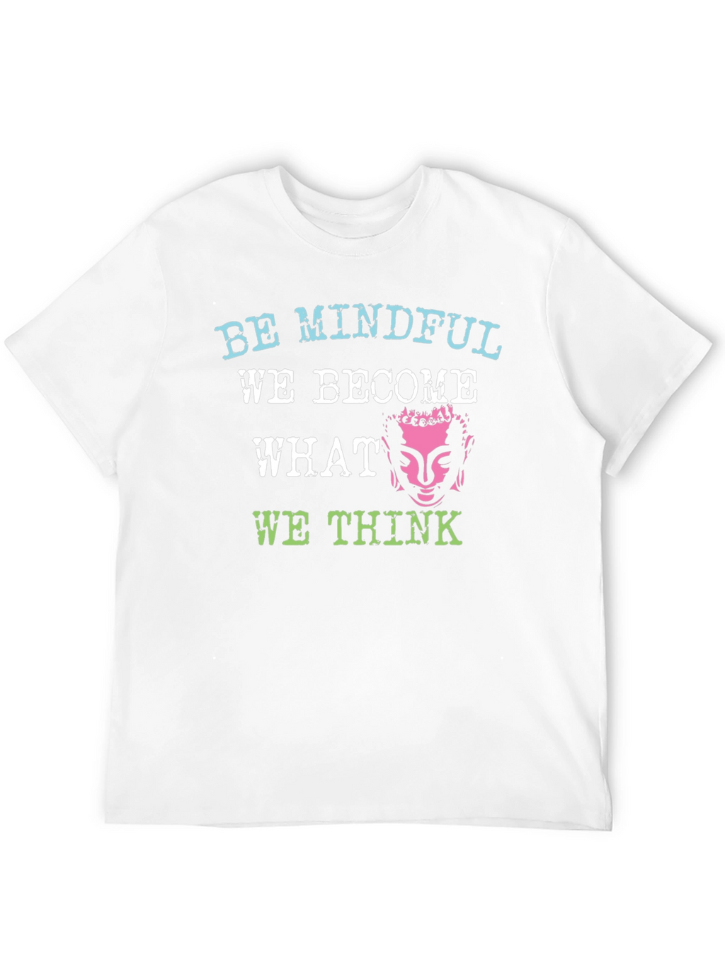 Mindful Buddha Graphic T-Shirt - Black