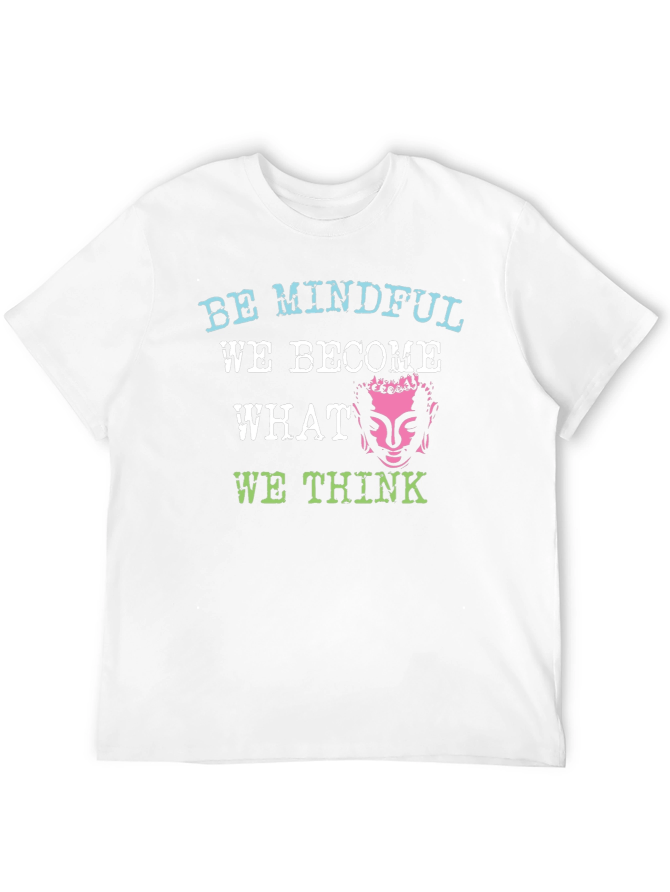 Mindful Buddha Graphic T-Shirt - Black