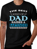 Best Kind of Dad Raises a Bartender Graphic T-Shirt