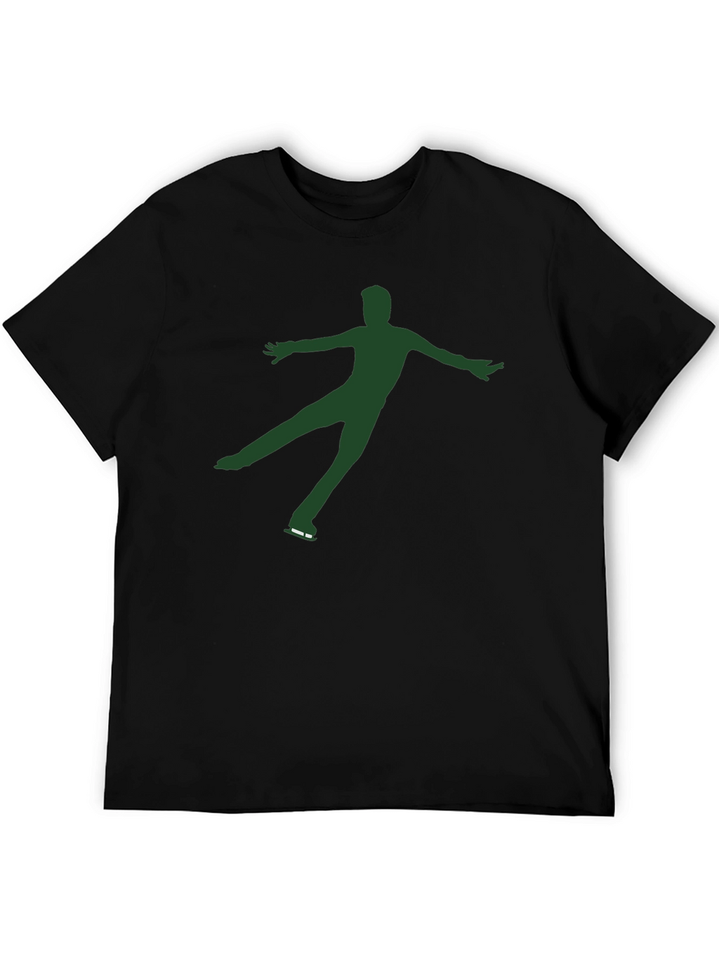 Figure Skater Graphic Tee - Black