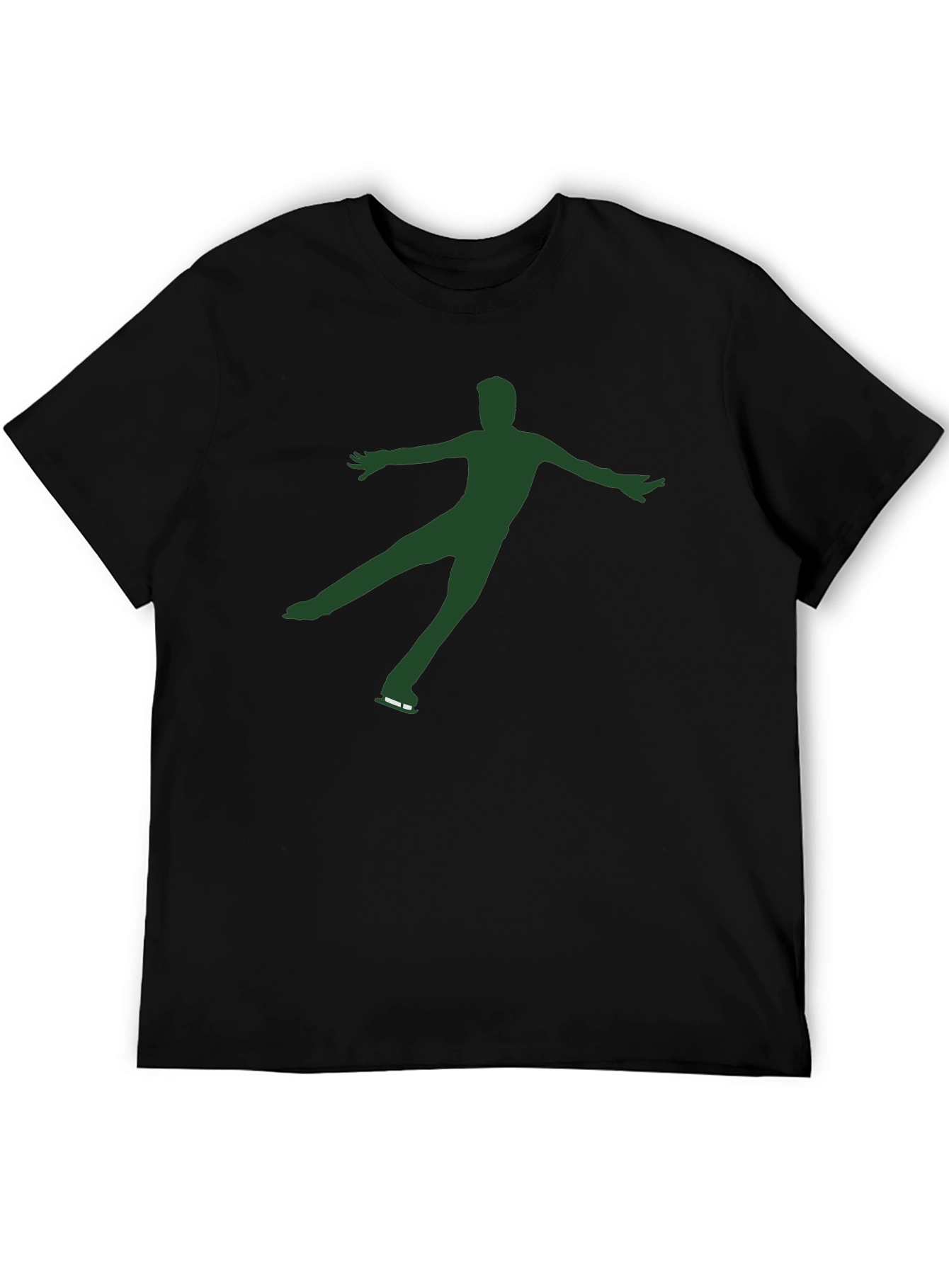 Figure Skater Graphic Tee - Black