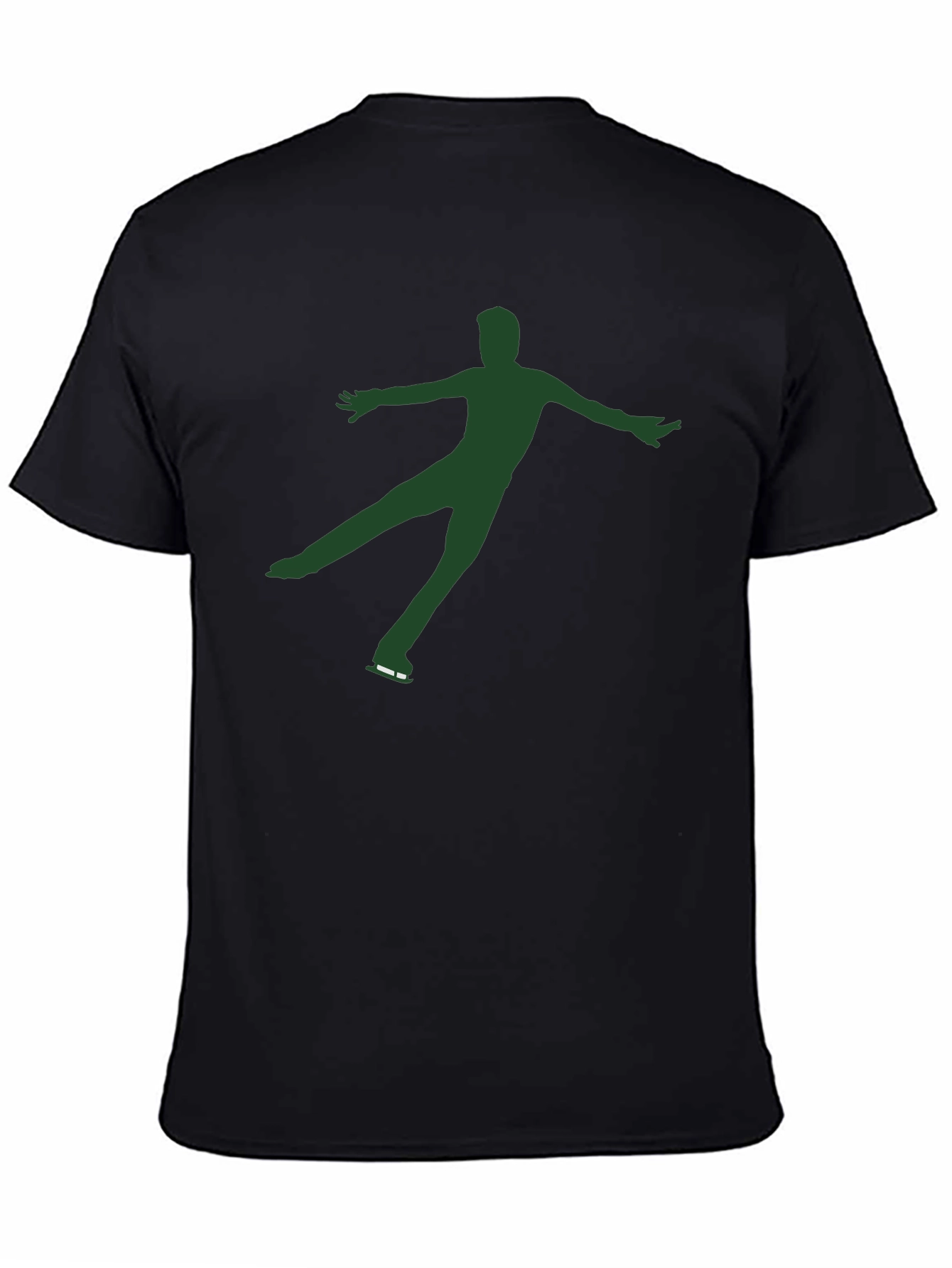 Figure Skater Graphic Tee - Black