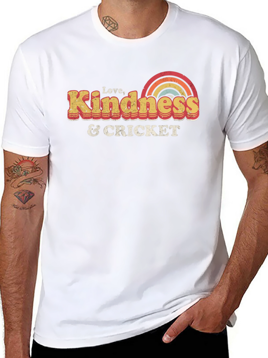 Love Kindness & Cricket Graphic Tee
