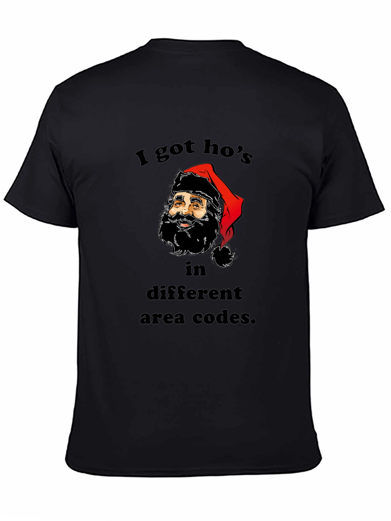 I Got Hos Santa T-Shirt - Funny Christmas Party Tee