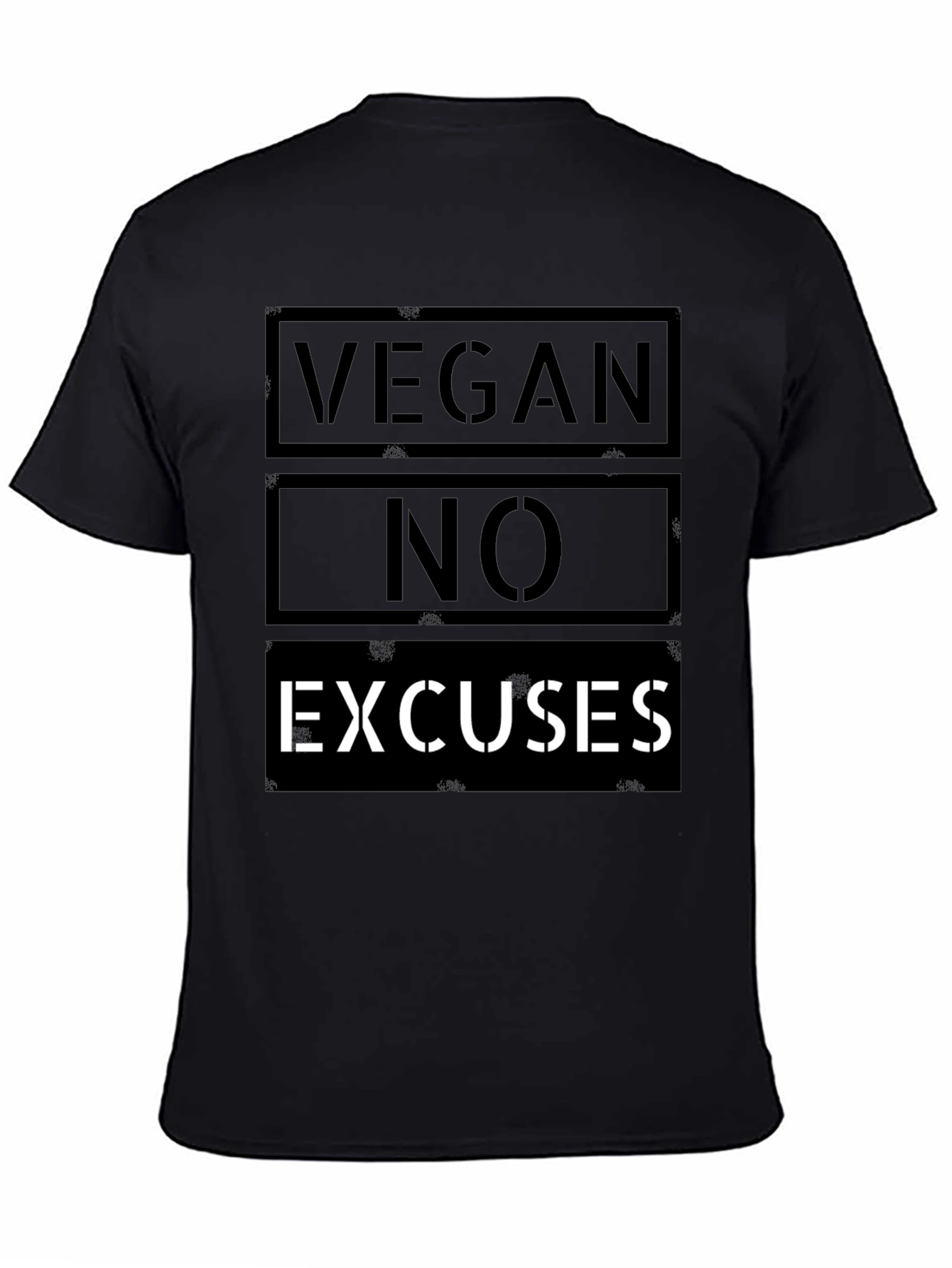 Vegan No Excuses Graphic T-Shirt