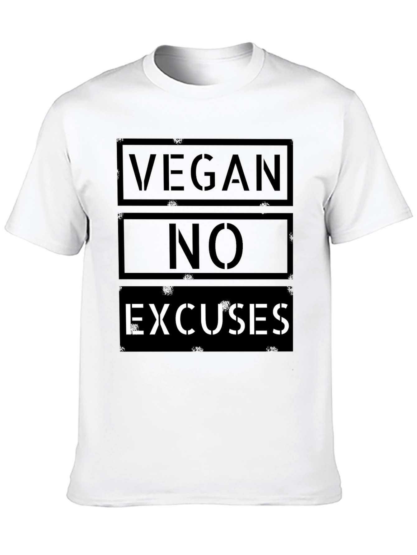 Vegan No Excuses Graphic T-Shirt
