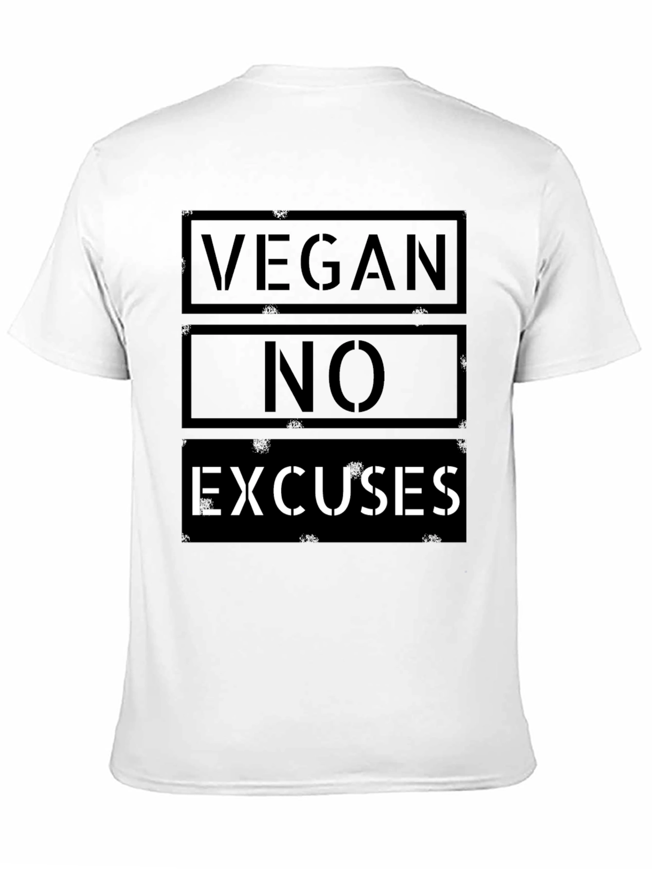 Vegan No Excuses Graphic T-Shirt