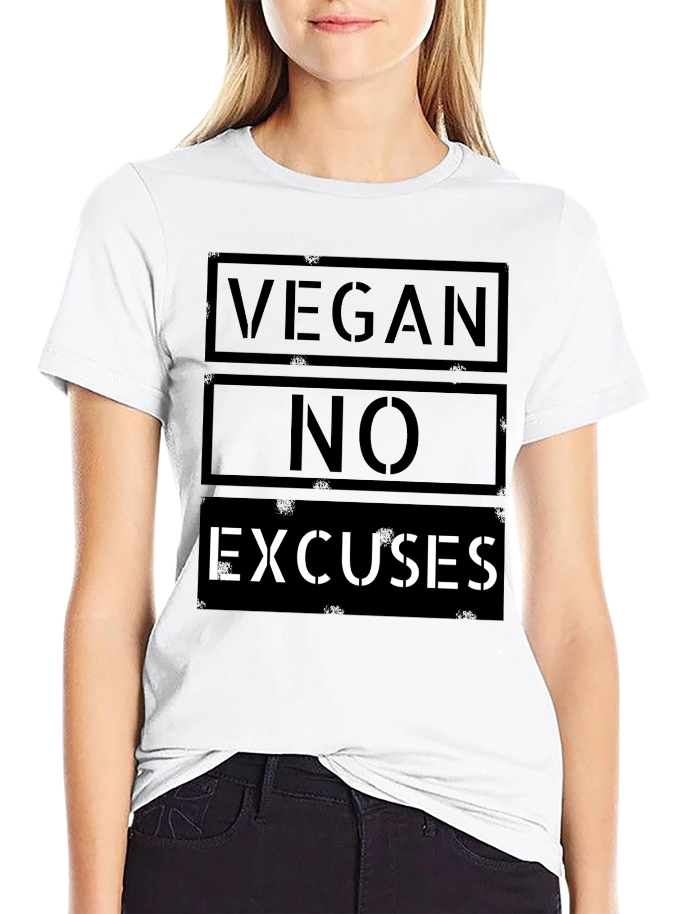 Vegan No Excuses Graphic T-Shirt
