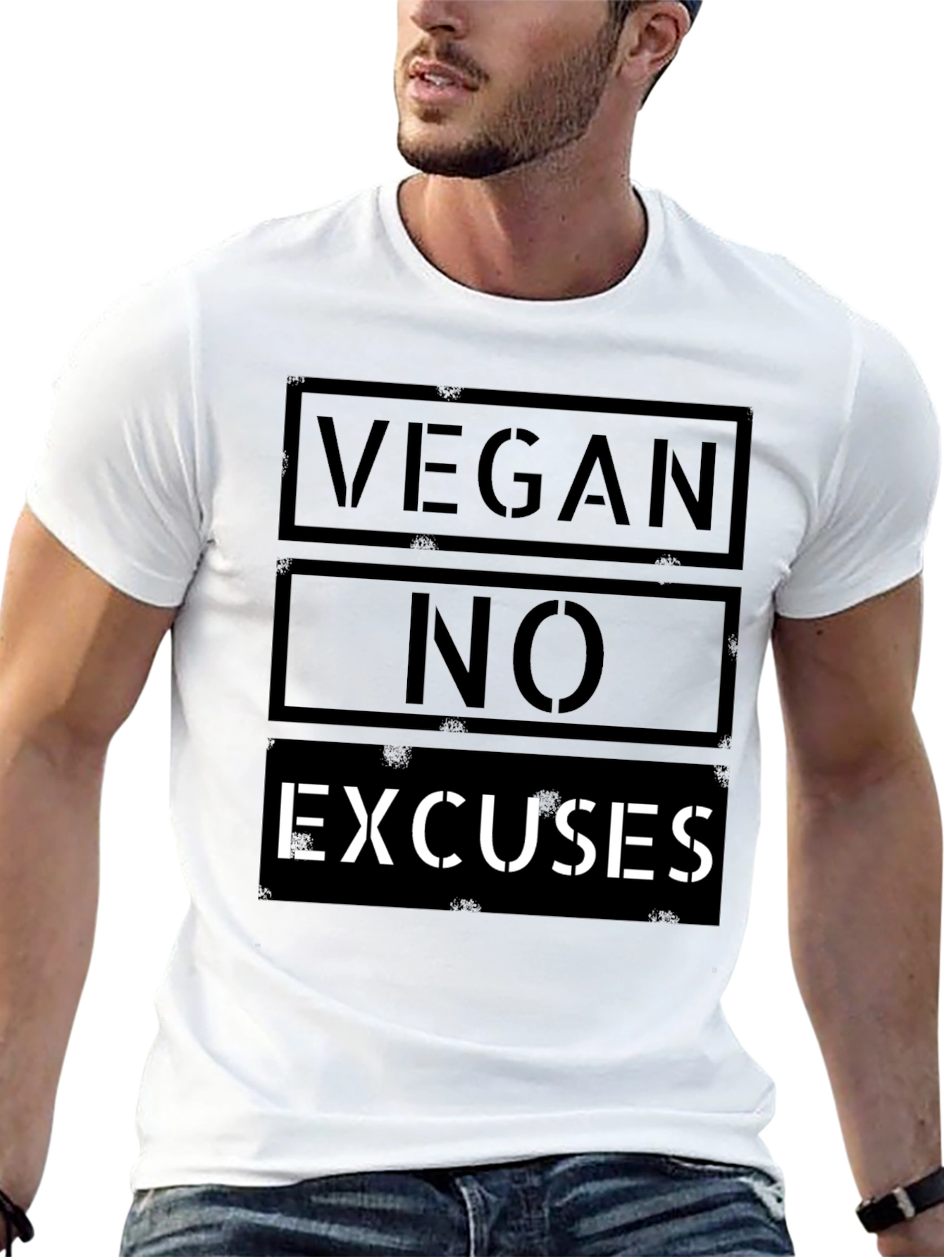Vegan No Excuses Graphic T-Shirt