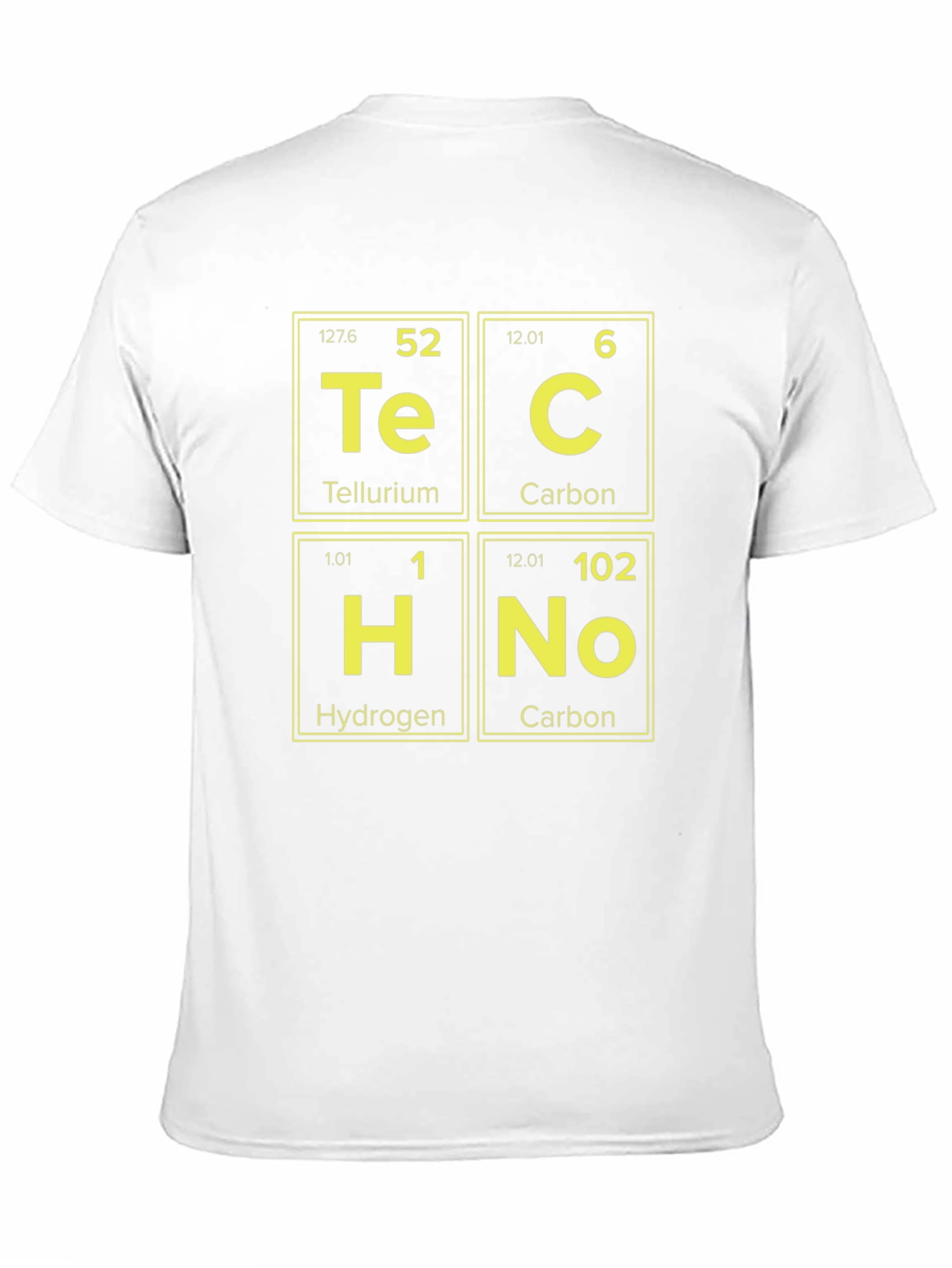 Techno Periodic Elements Graphic Tee