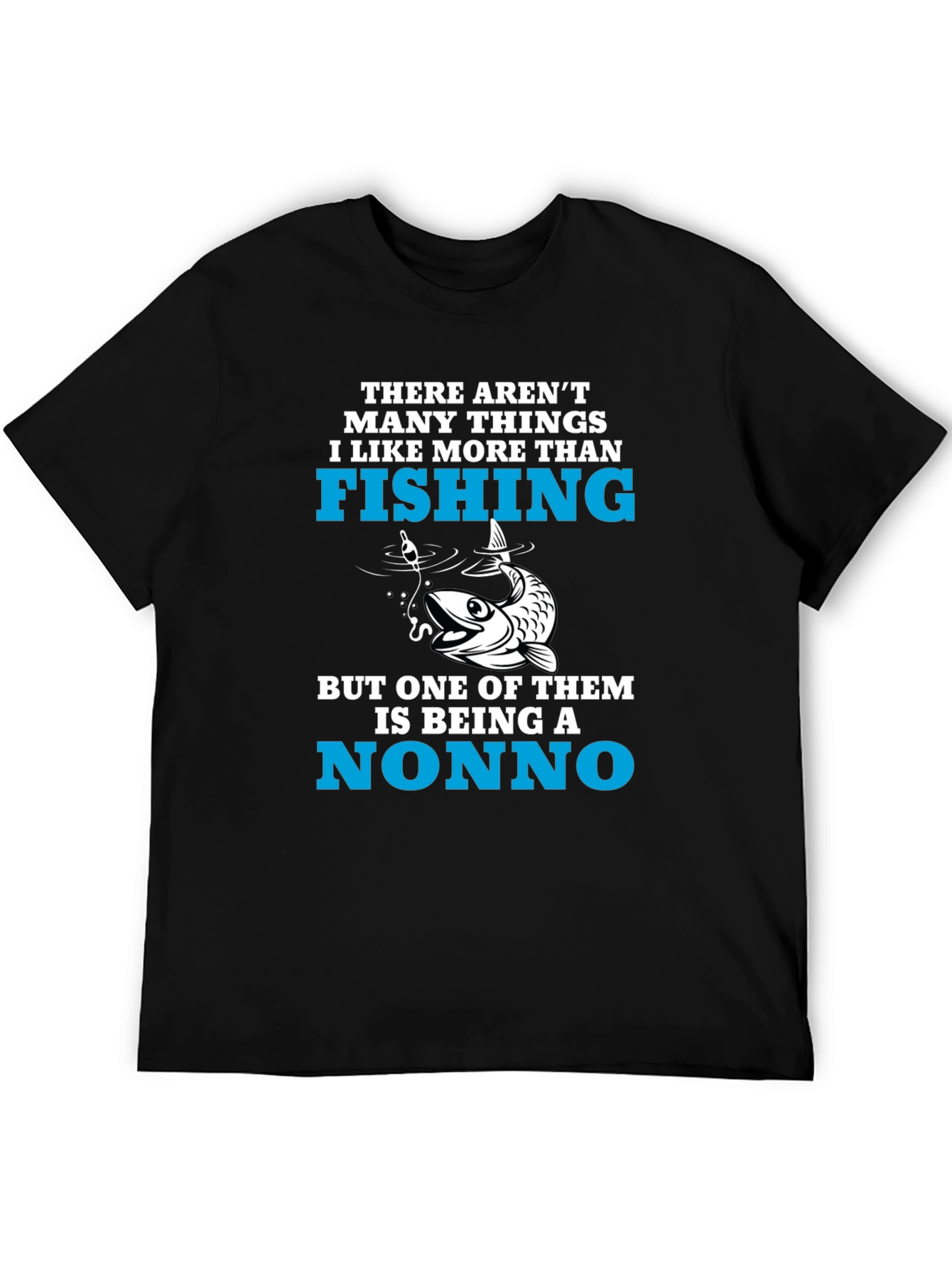 Fishing Nonno T-Shirt - Fisherman Grandpa Tee