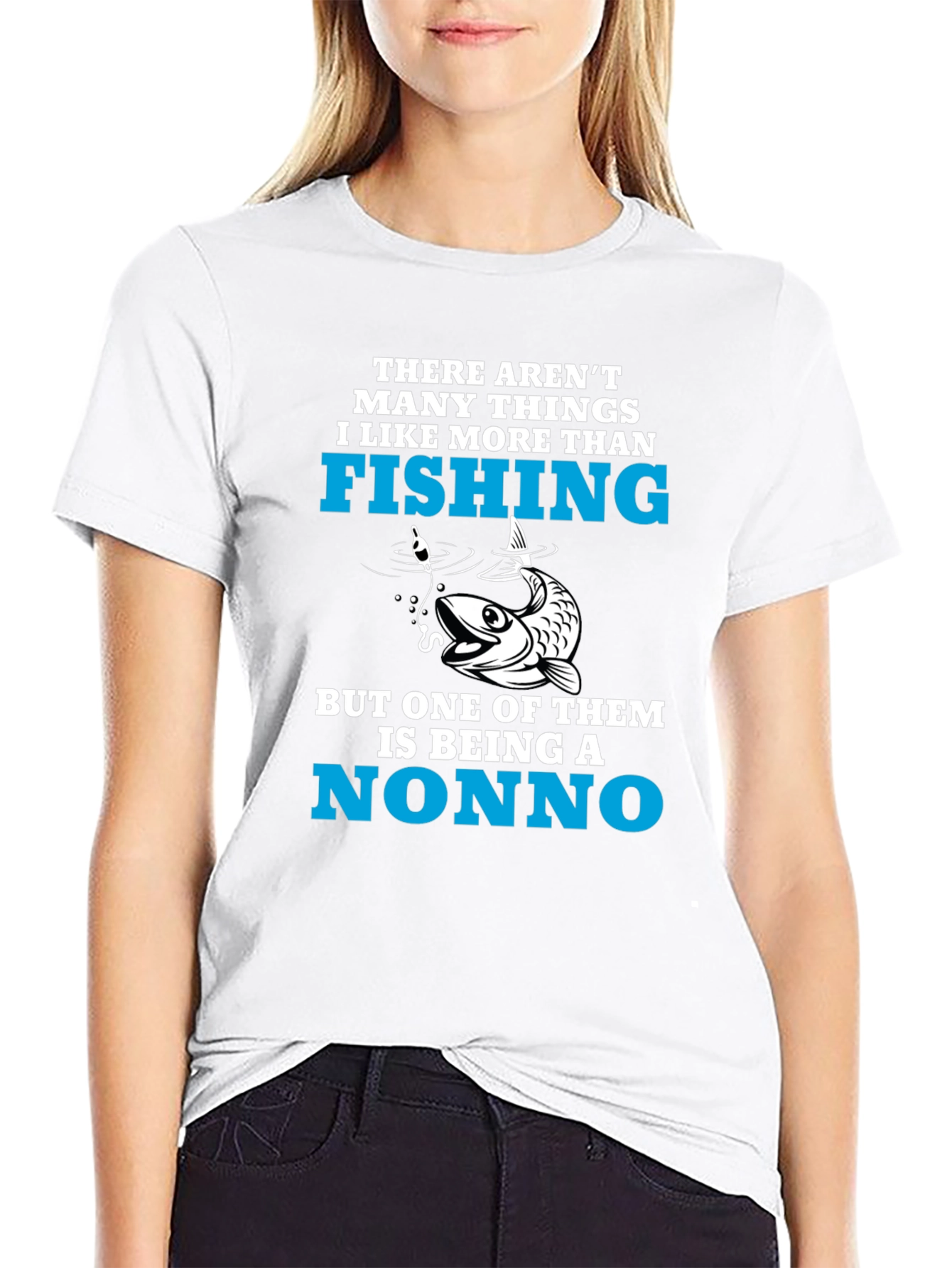 Fishing Nonno T-Shirt - Fisherman Grandpa Tee