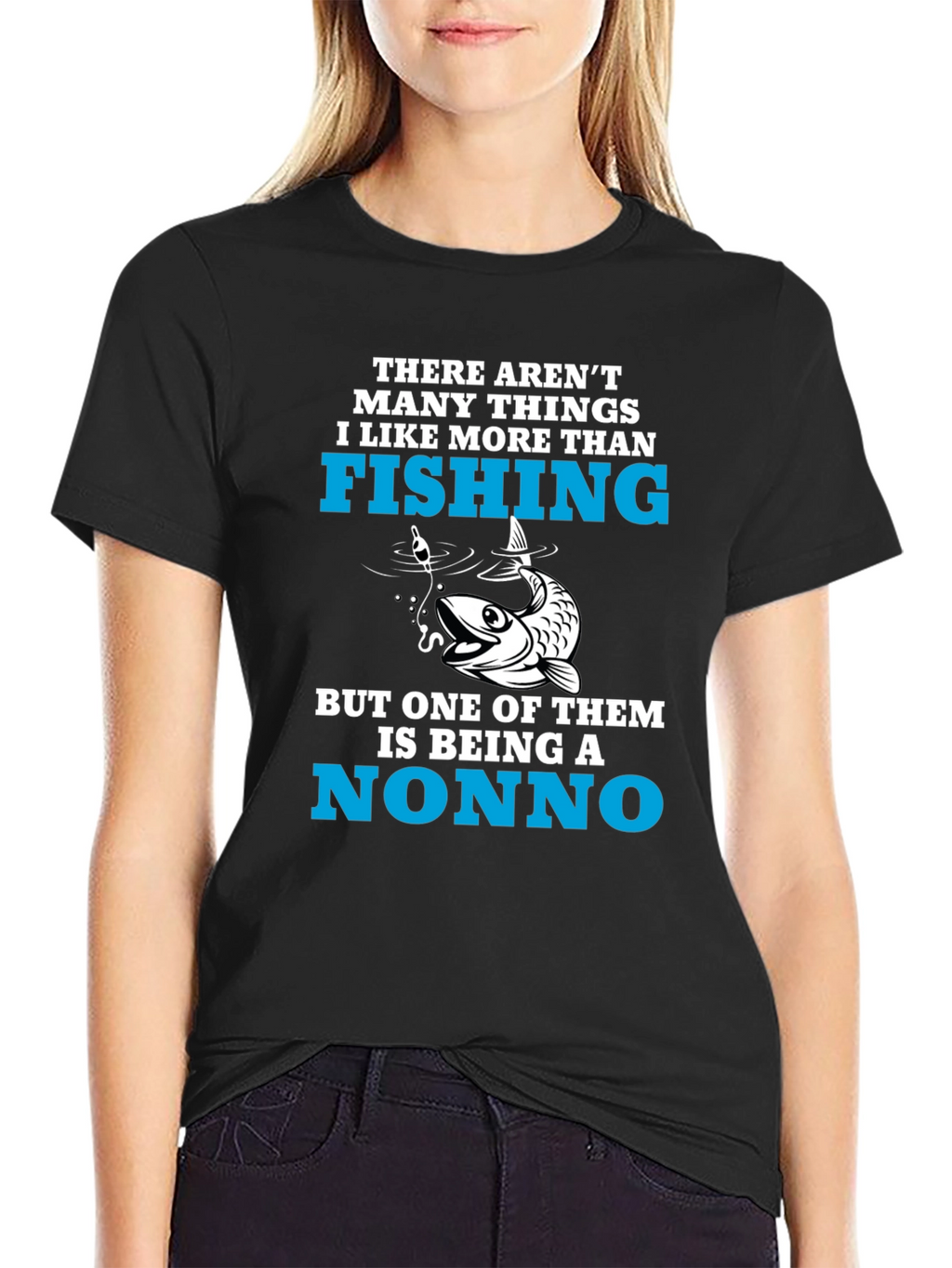 Fishing Nonno T-Shirt - Fisherman Grandpa Tee