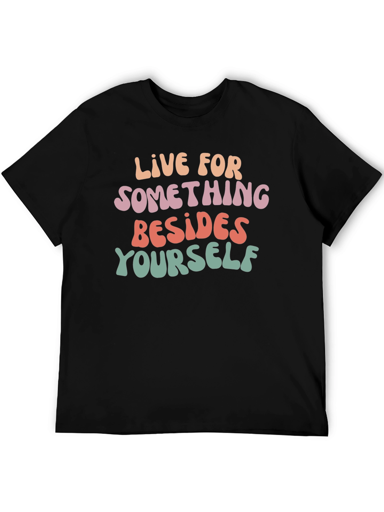 Inspirational Graphic Tee - Live For Something