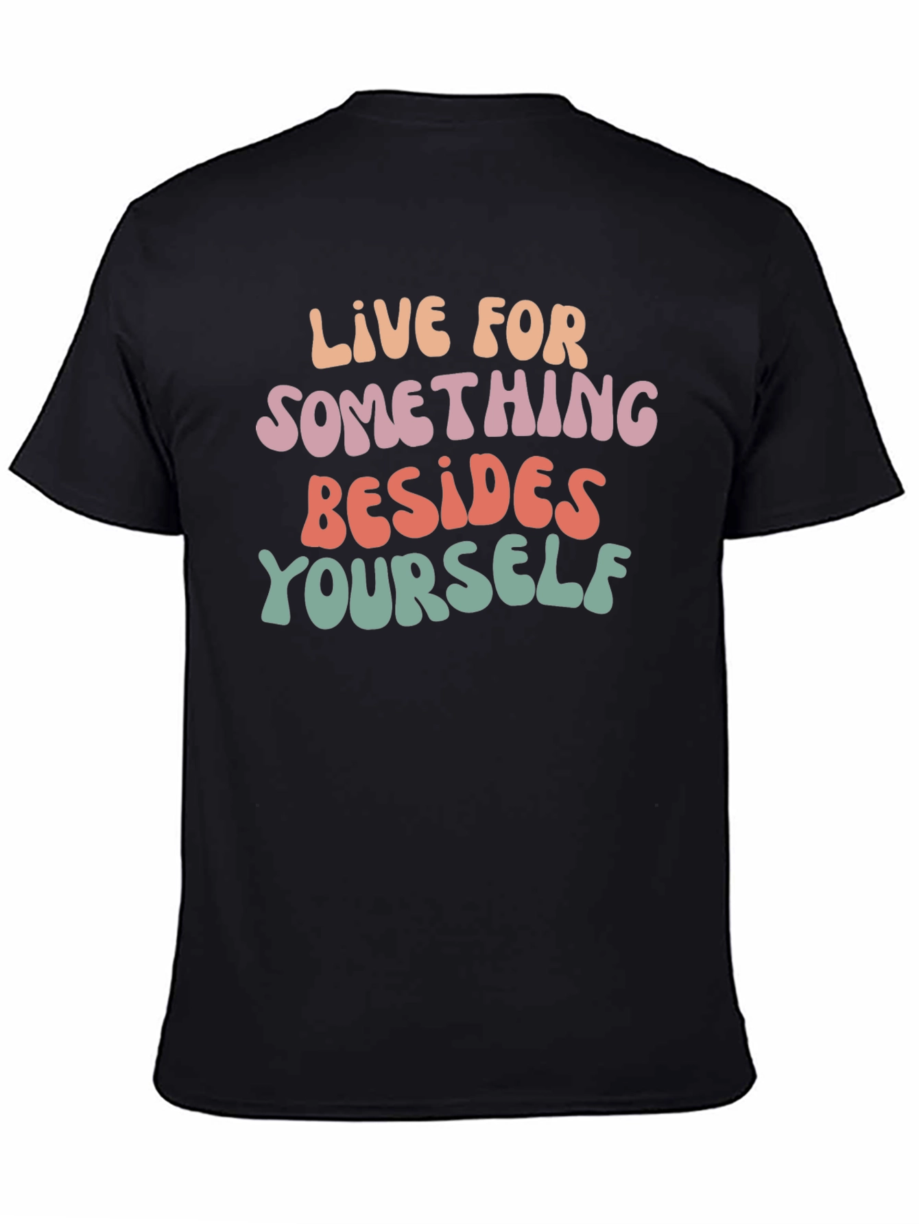 Inspirational Graphic Tee - Live For Something