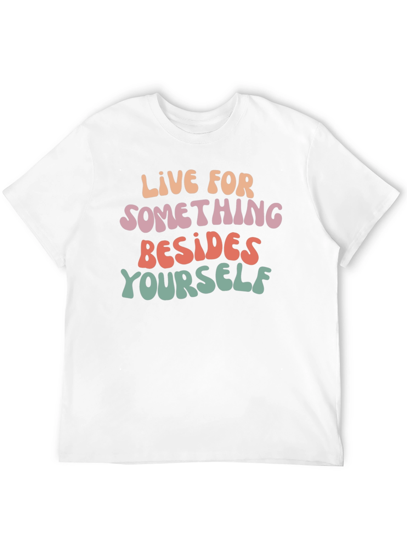 Inspirational Graphic Tee - Live For Something