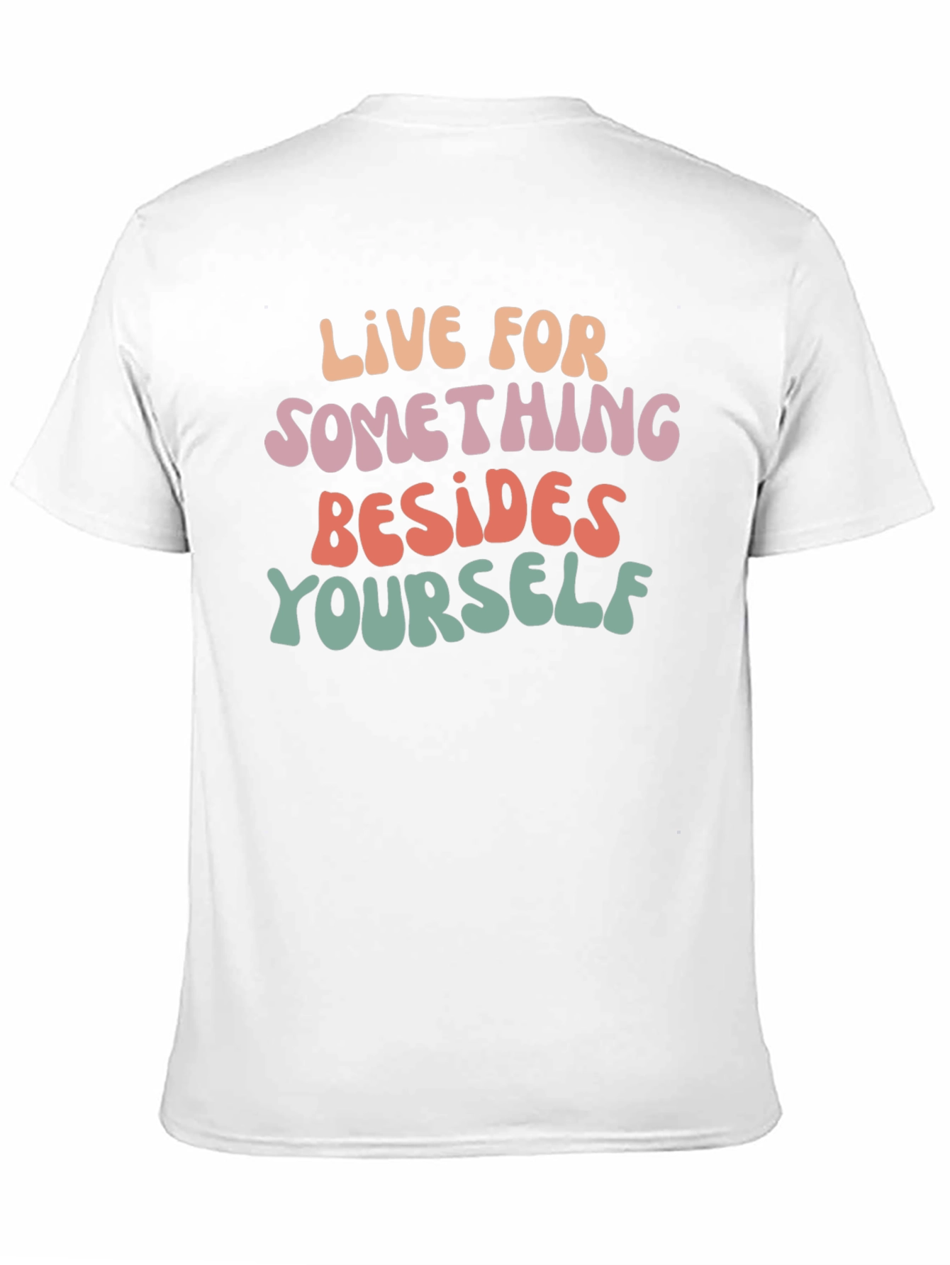 Inspirational Graphic Tee - Live For Something