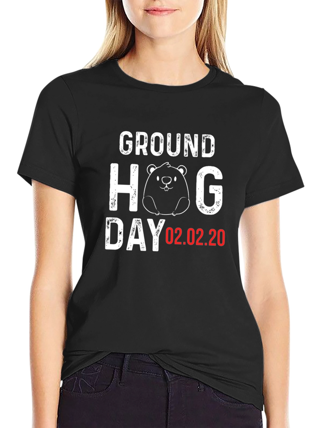 Groundhog Day 02.02.20 T-Shirt Cute Graphic Tee