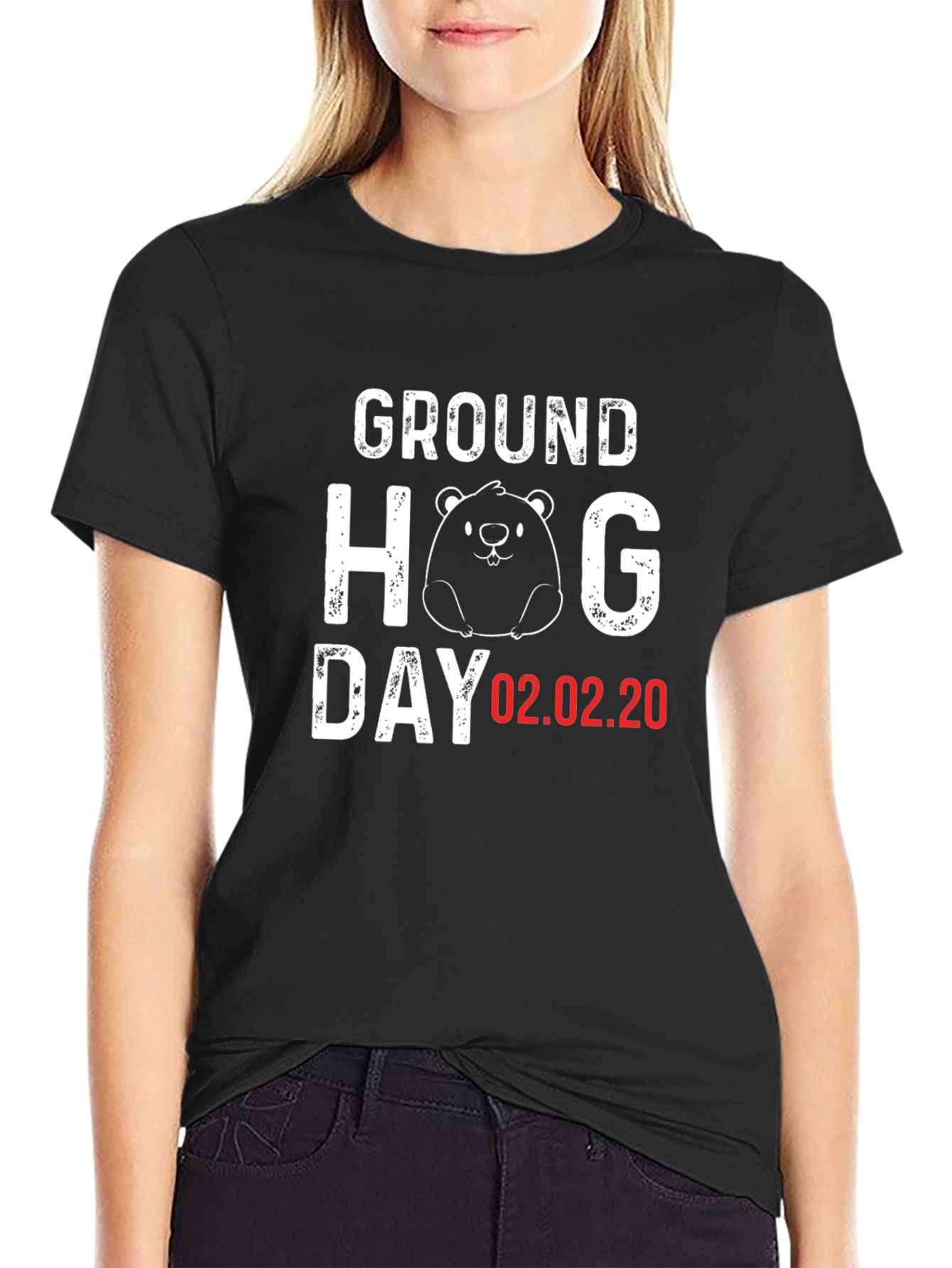 Groundhog Day 02.02.20 T-Shirt Cute Graphic Tee