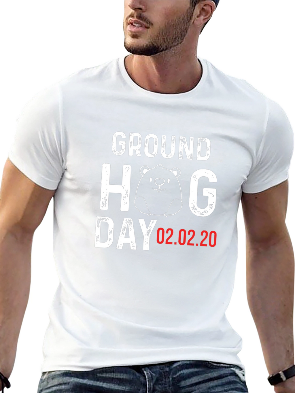 Groundhog Day 02.02.20 T-Shirt Cute Graphic Tee