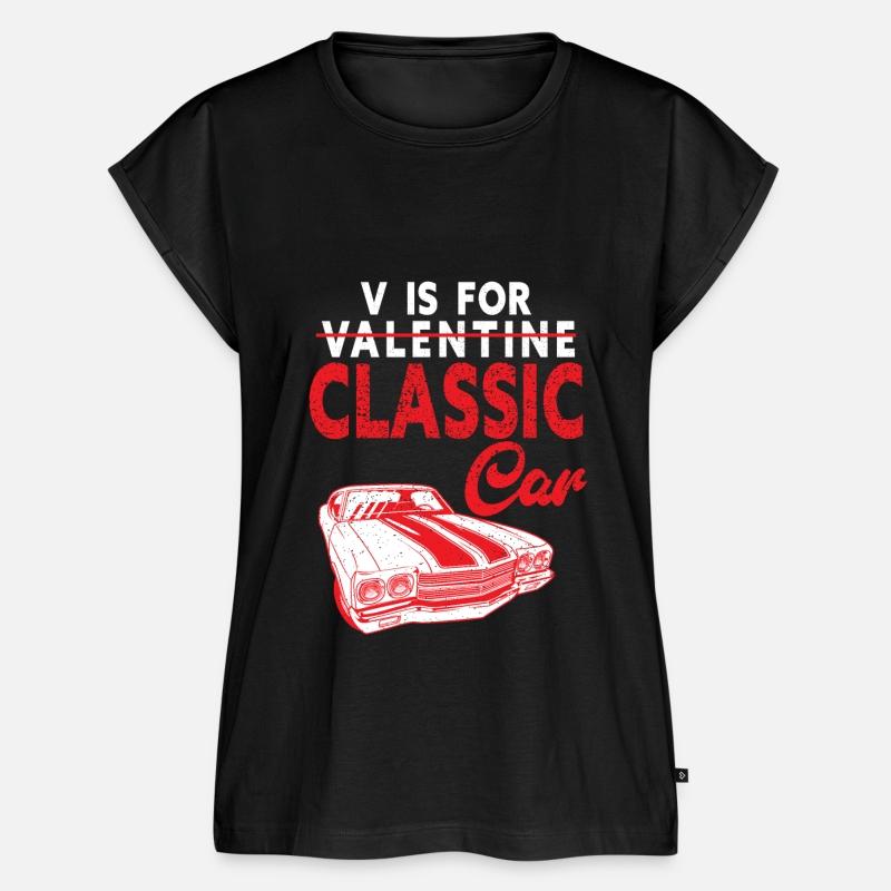 V Is For Classic Car Vintage Car Valentine's Day
