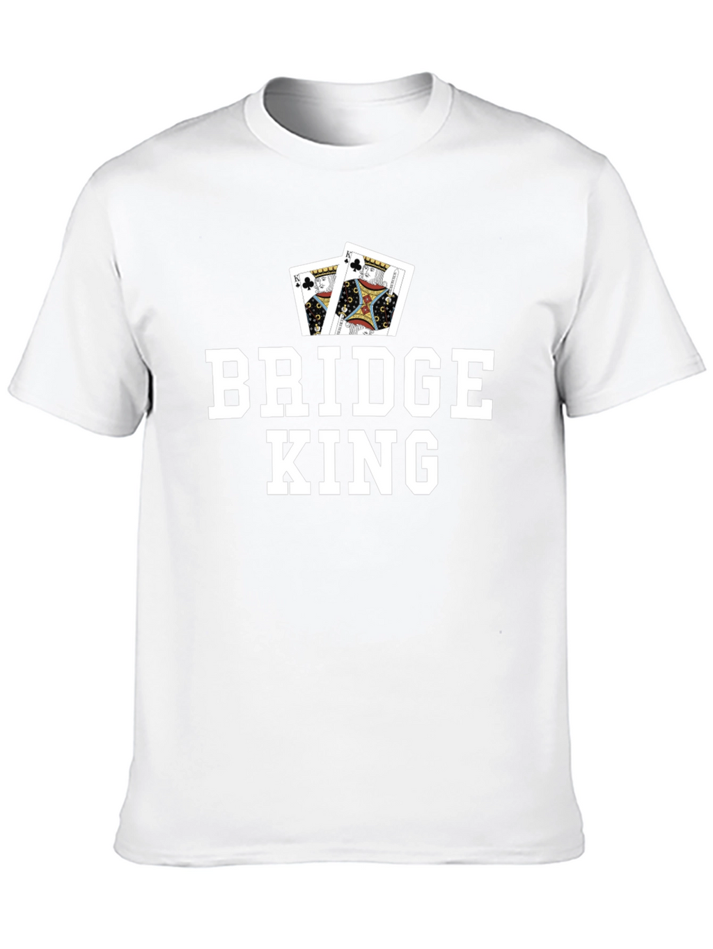 Bridge King Graphic Tee - Card Game T-Shirt