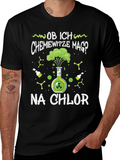 Chemistry Joke T-Shirt - Na Chlor Fun Tee