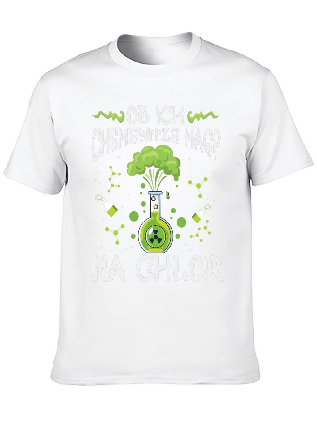 Chemistry Joke T-Shirt - Na Chlor Fun Tee