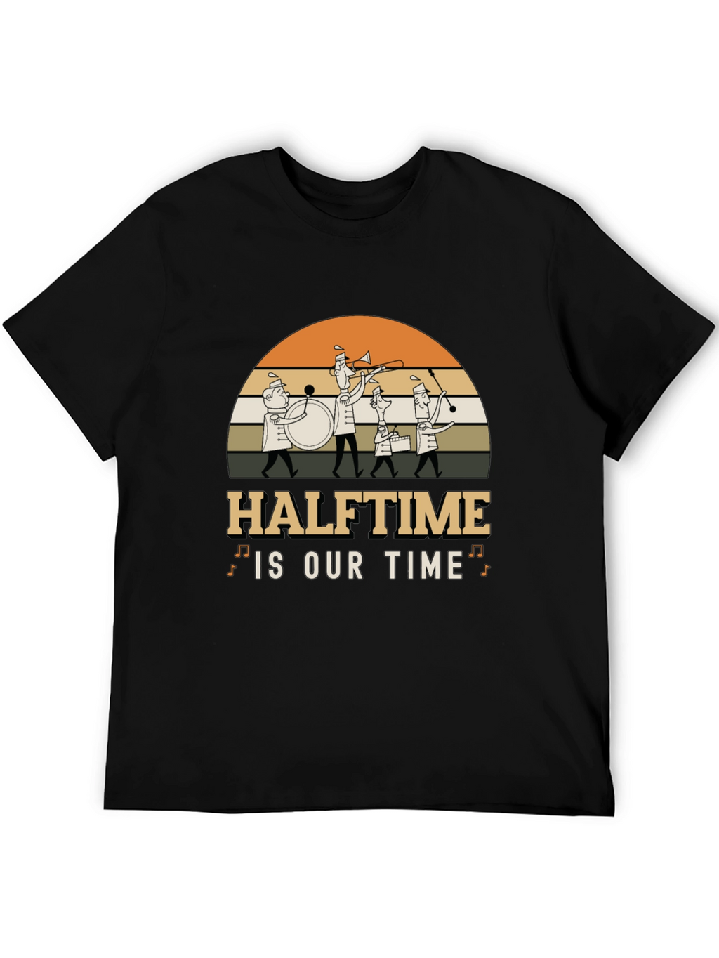 Halftime Is Our Time T-Shirt Band Graphic Tee