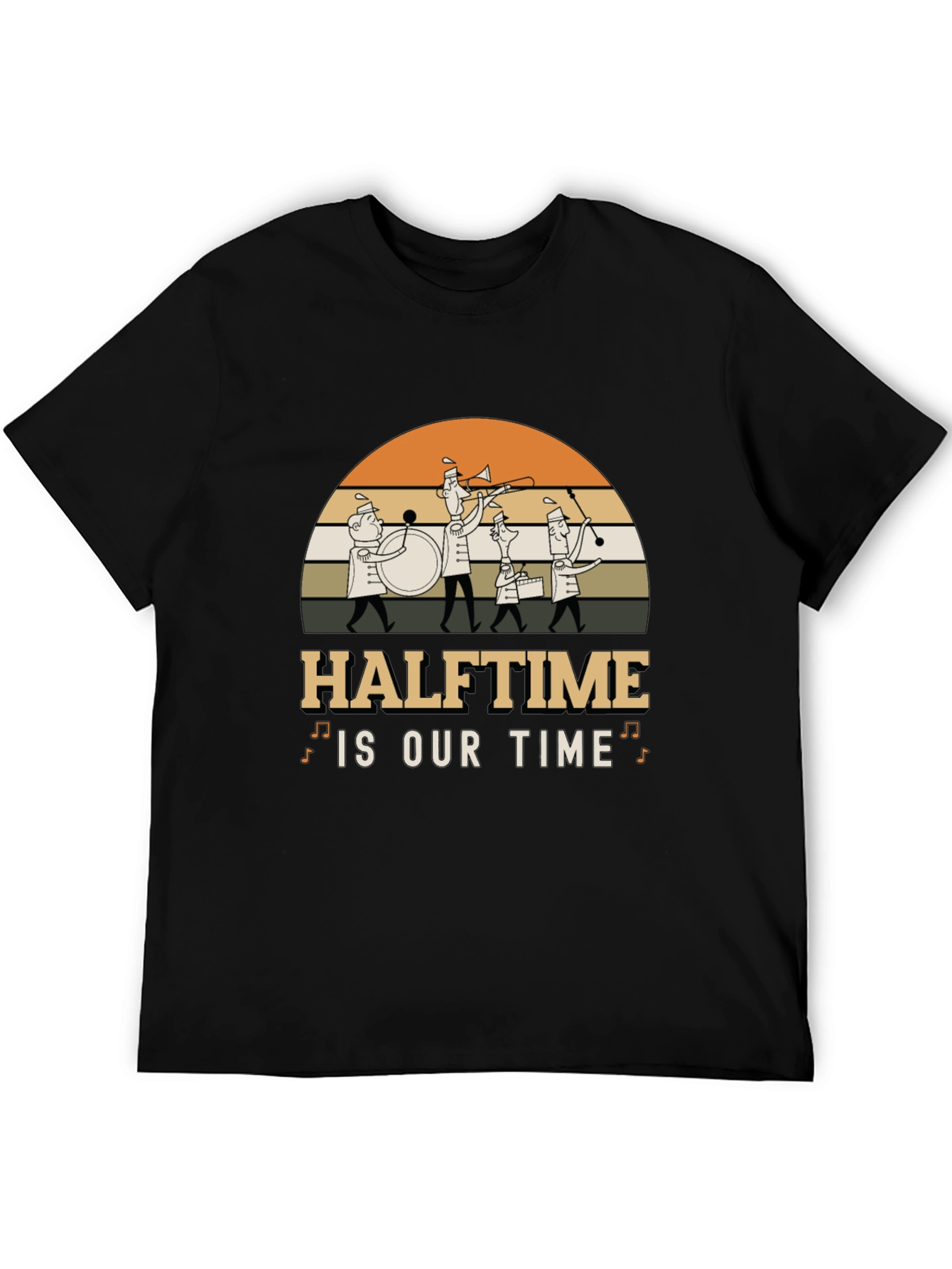 Halftime Is Our Time T-Shirt Band Graphic Tee