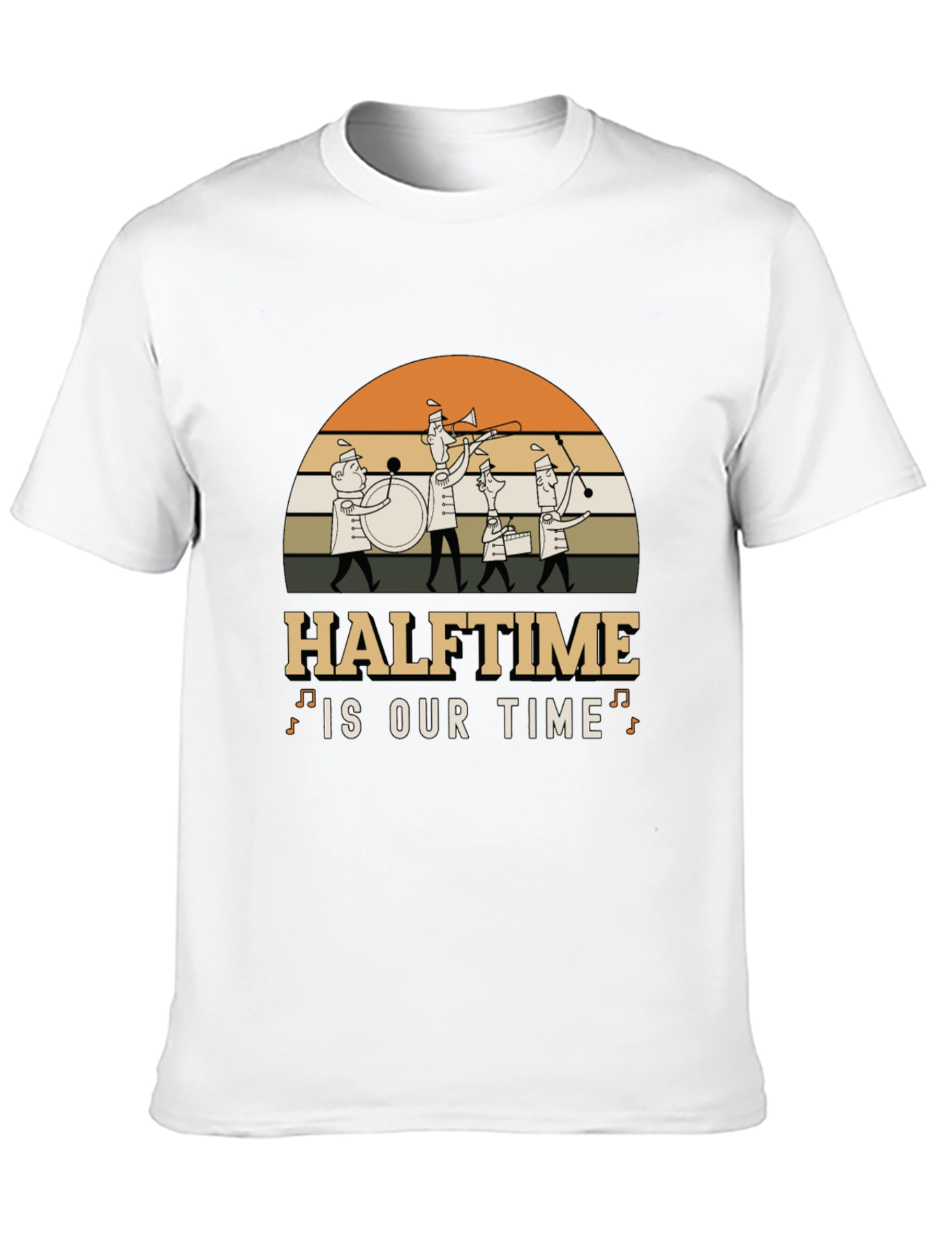 Halftime Is Our Time T-Shirt Band Graphic Tee