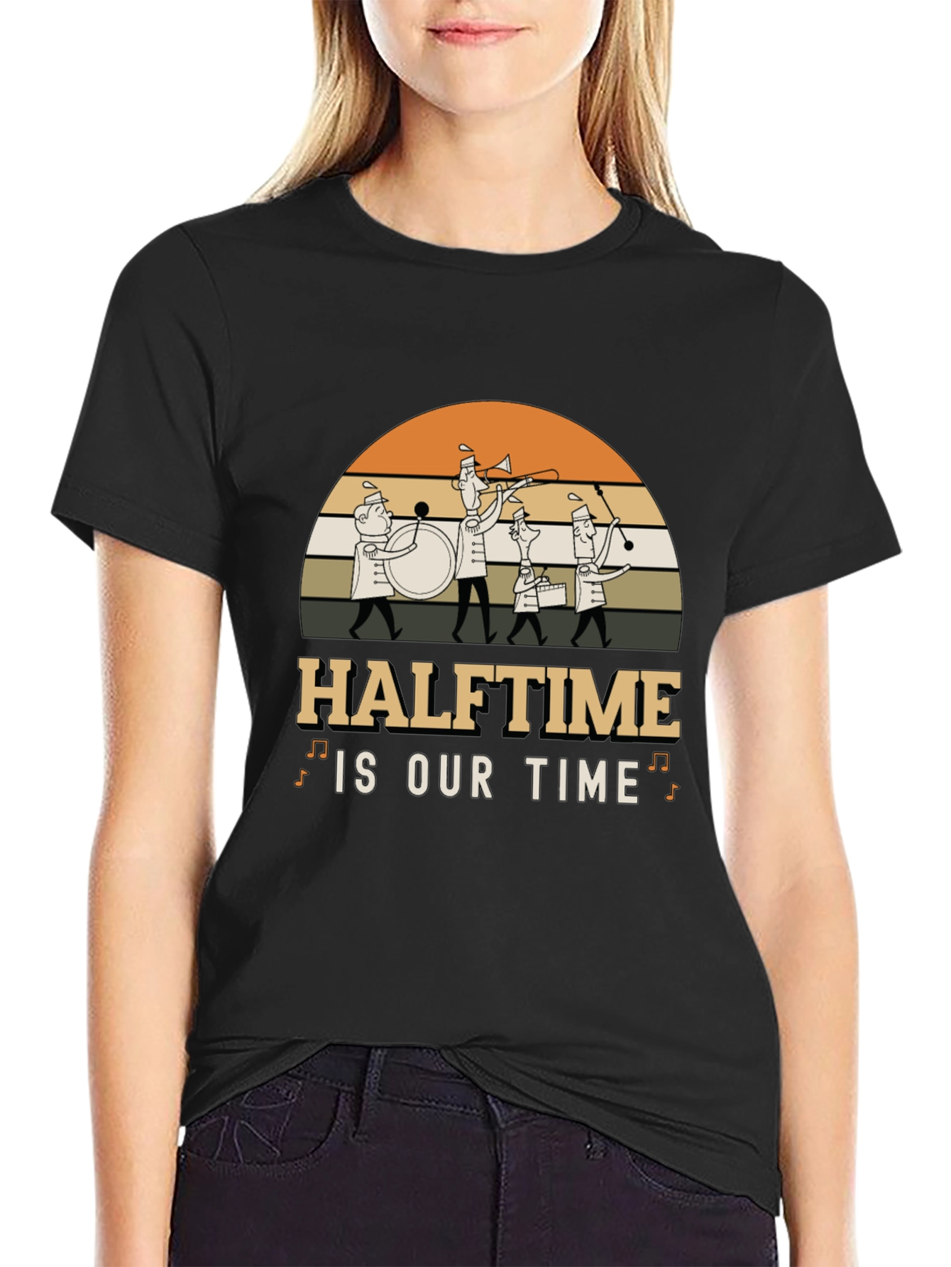 Halftime Is Our Time T-Shirt Band Graphic Tee