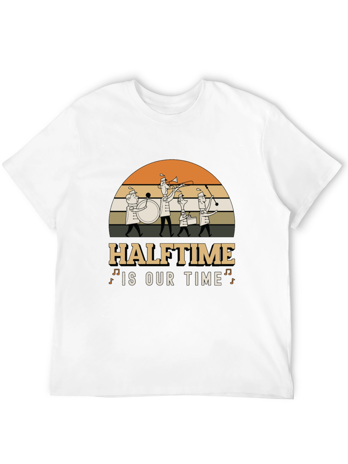 Halftime Is Our Time T-Shirt Band Graphic Tee