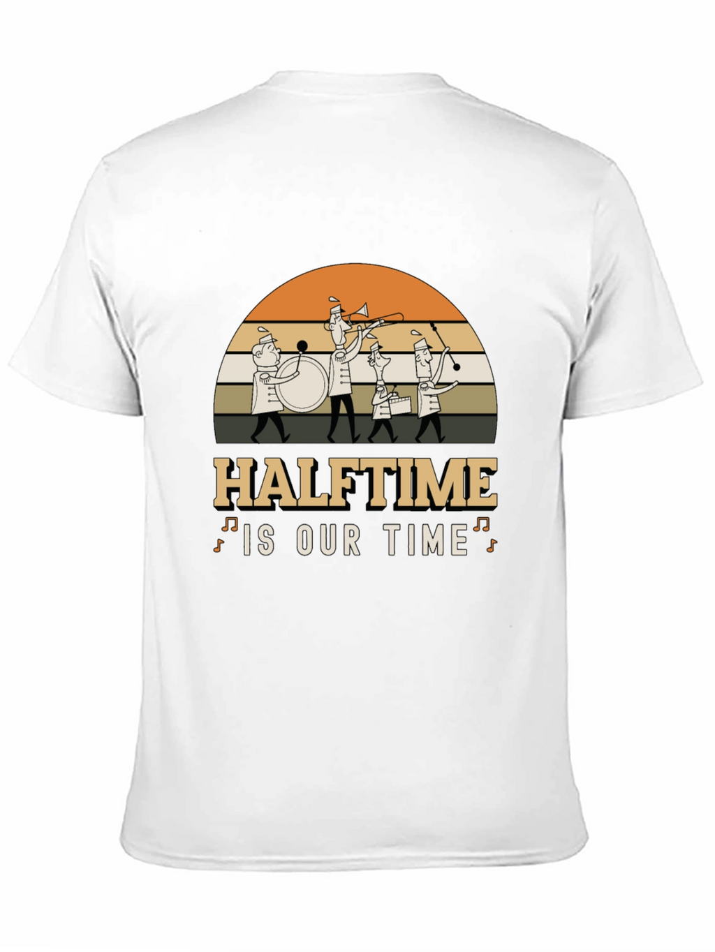 Halftime Is Our Time T-Shirt Band Graphic Tee