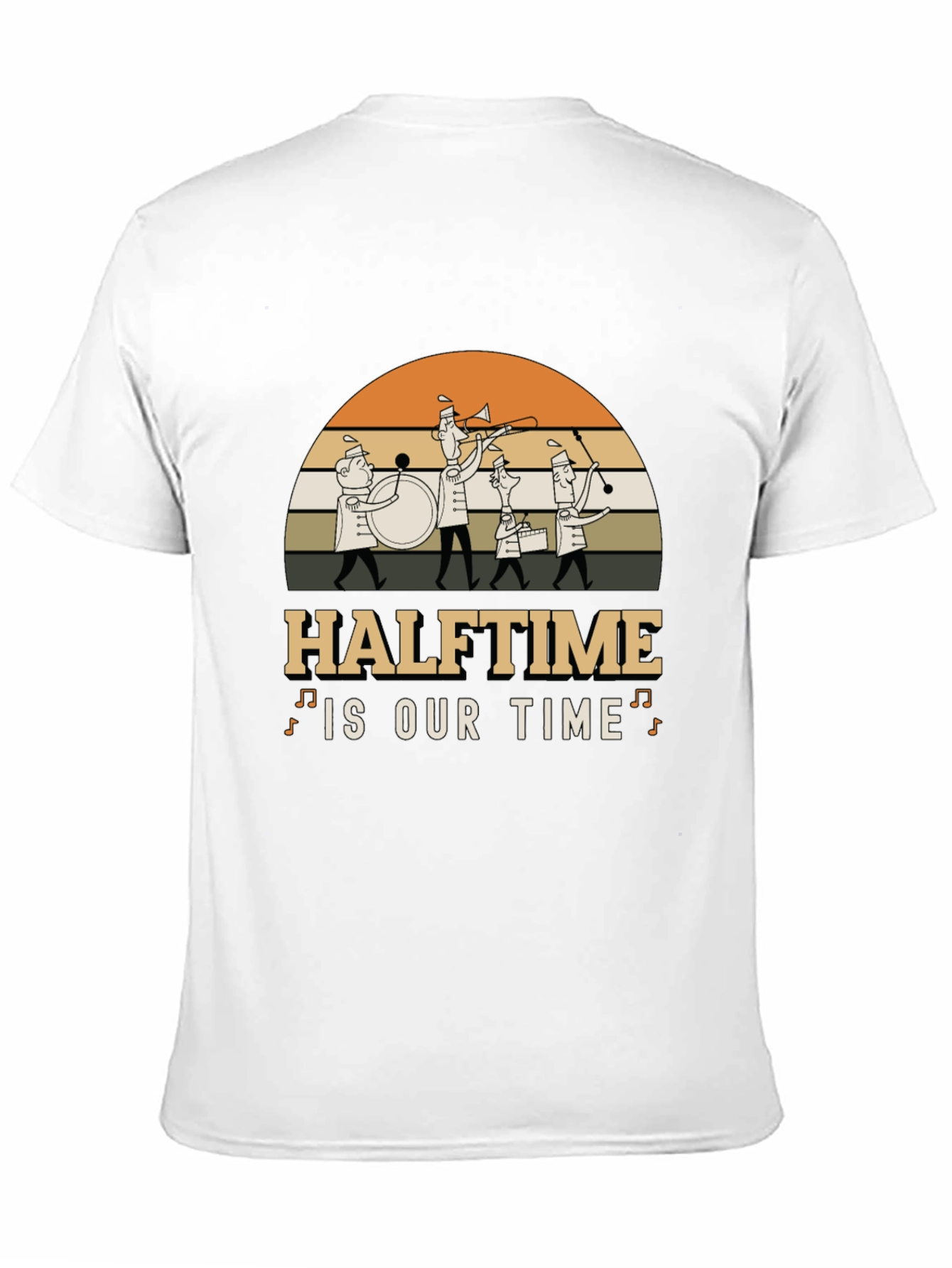 Halftime Is Our Time T-Shirt Band Graphic Tee