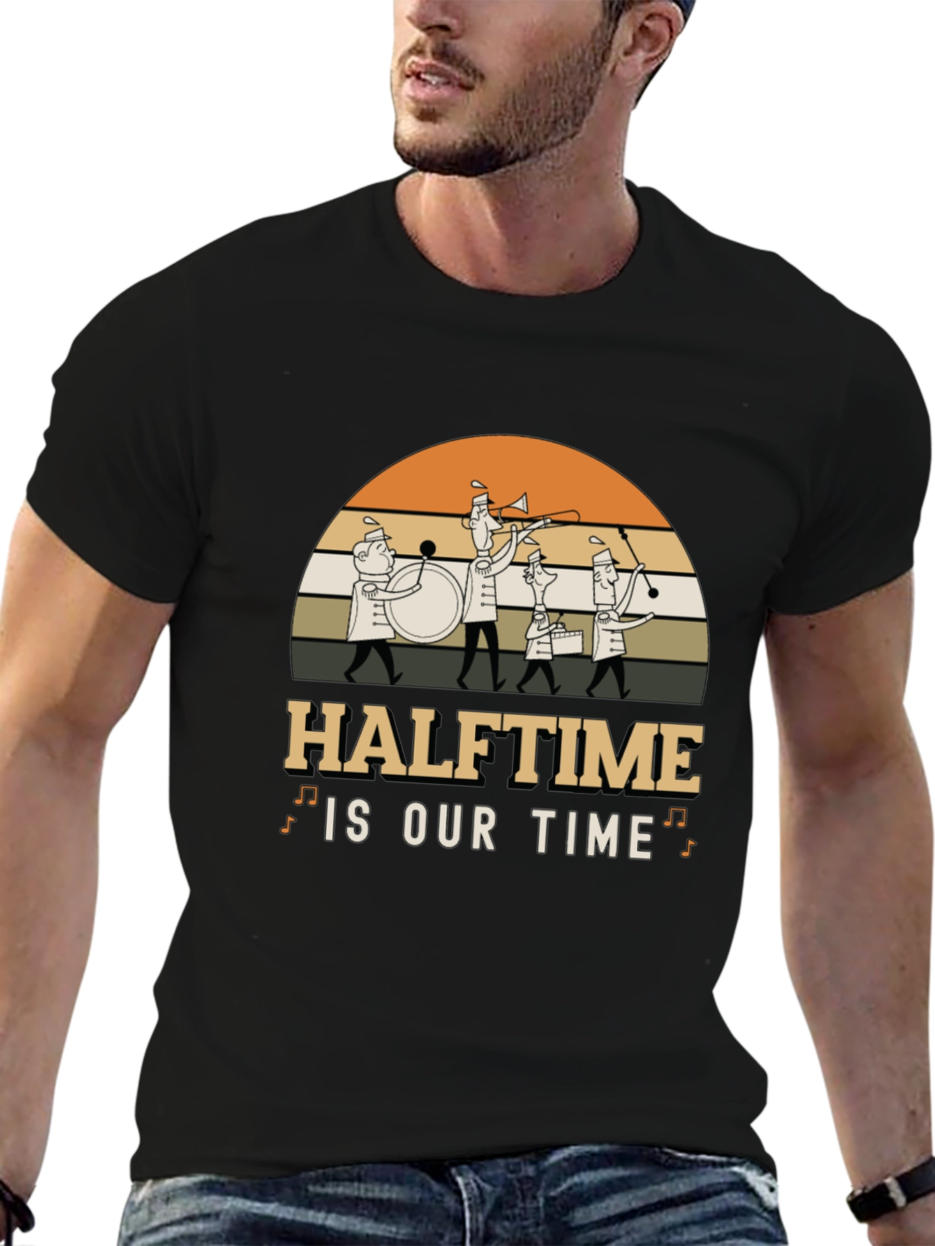 Halftime Is Our Time T-Shirt Band Graphic Tee
