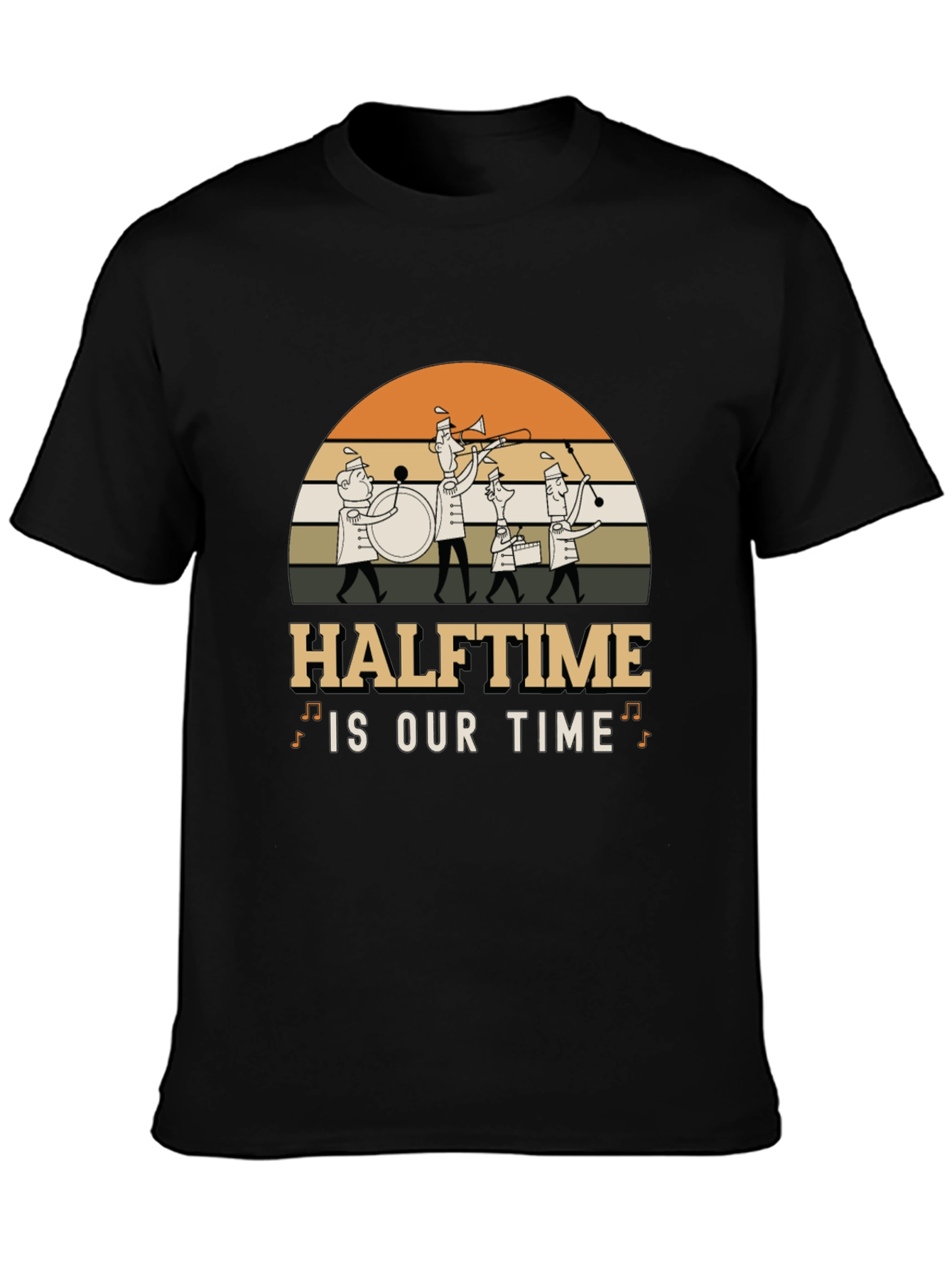 Halftime Is Our Time T-Shirt Band Graphic Tee