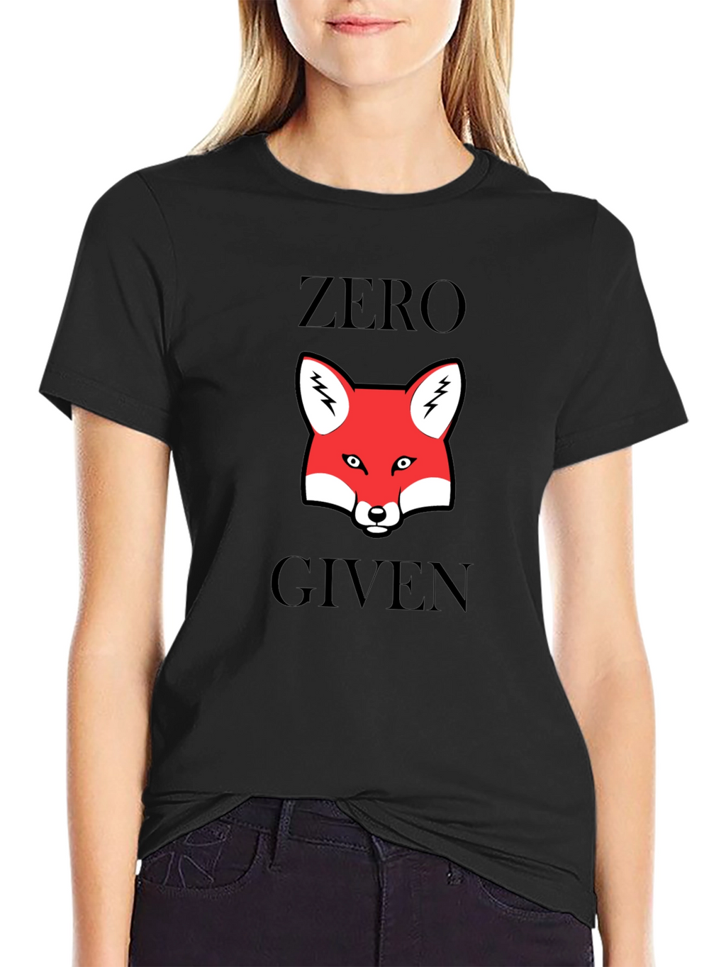 Zero Fox Given T-Shirt - Funny Animal Graphic Tee