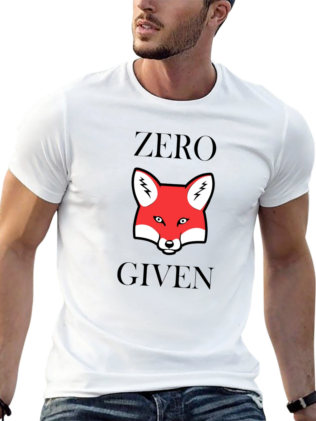 Zero Fox Given T-Shirt - Funny Animal Graphic Tee