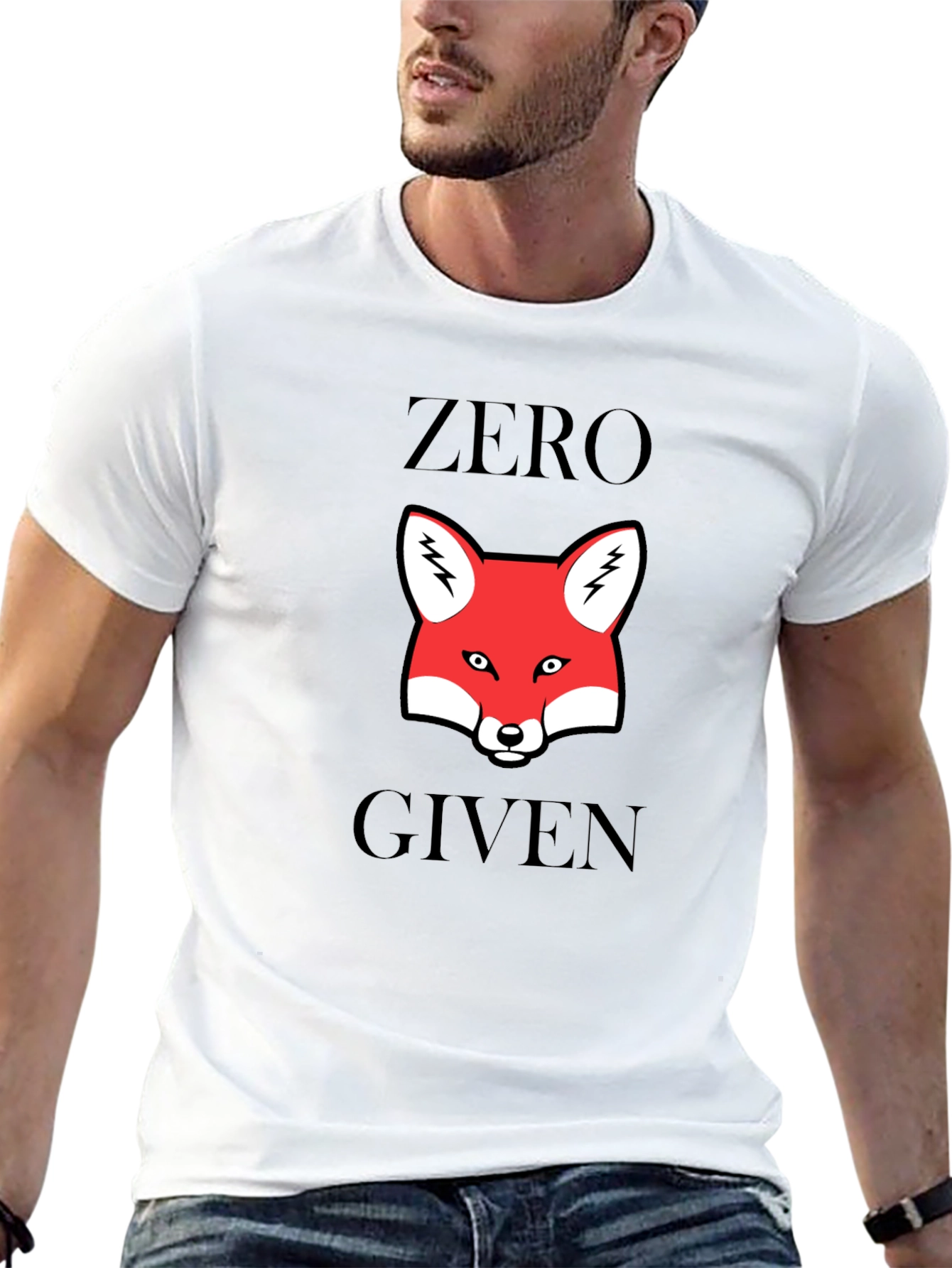 Zero Fox Given T-Shirt - Funny Animal Graphic Tee