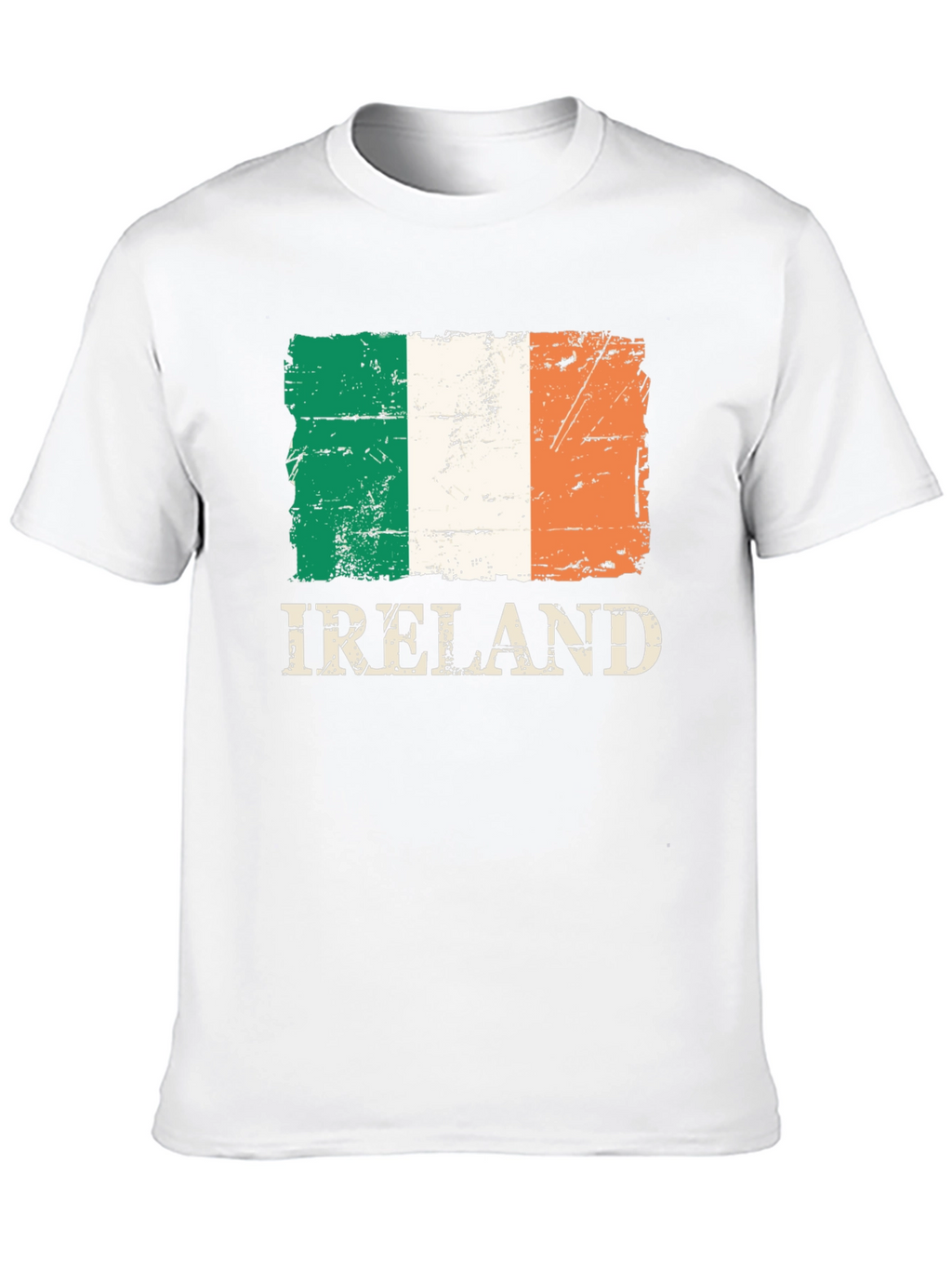 Ireland Flag T-Shirt - Distressed Irish Pride Tee