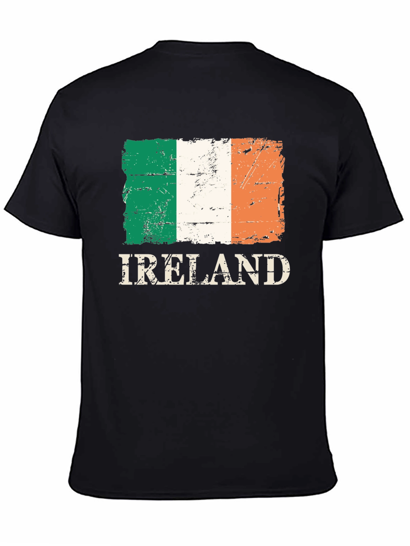 Ireland Flag T-Shirt - Distressed Irish Pride Tee
