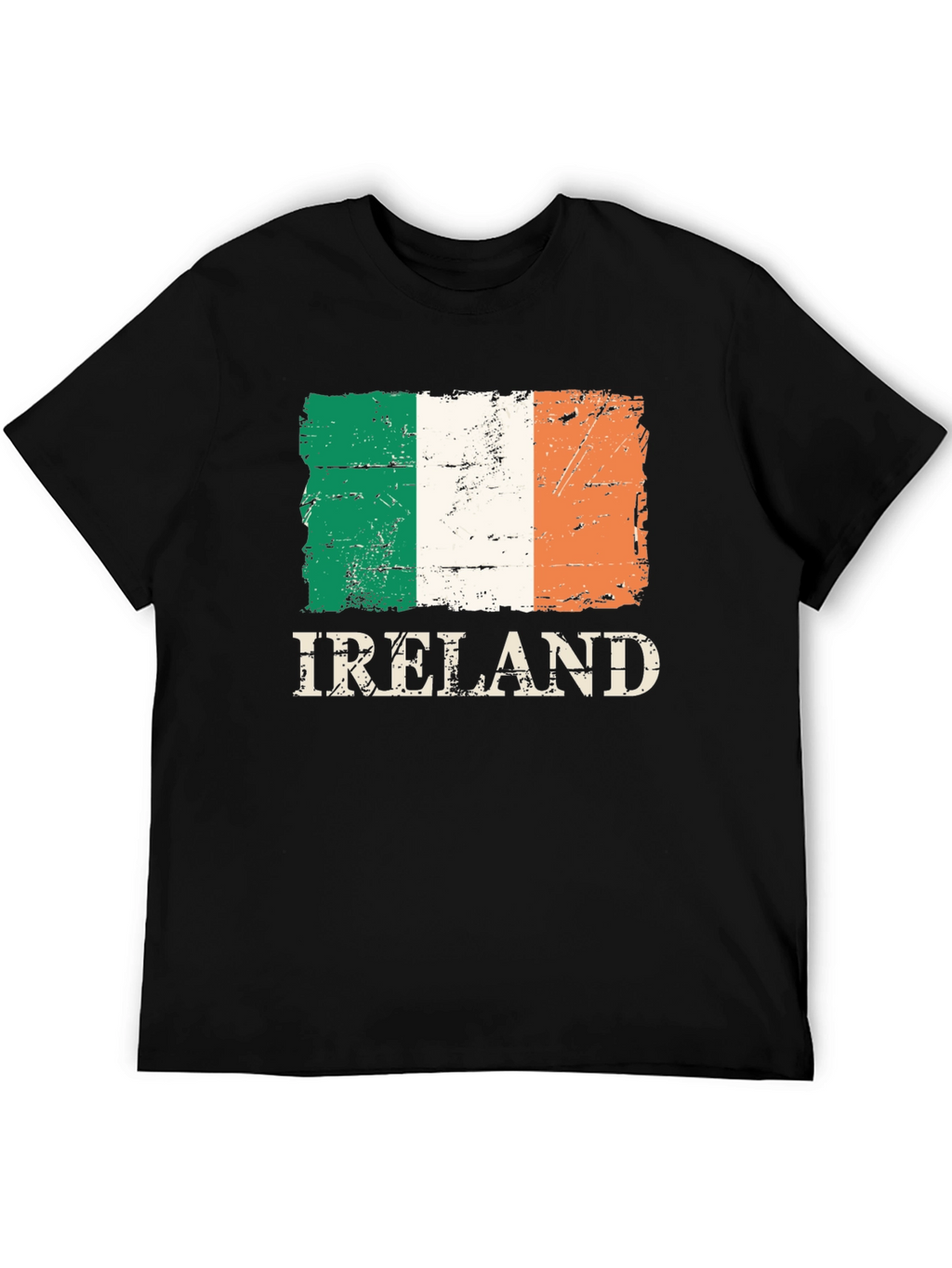 Ireland Flag T-Shirt - Distressed Irish Pride Tee
