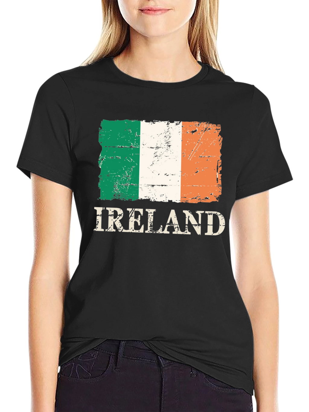 Ireland Flag T-Shirt - Distressed Irish Pride Tee
